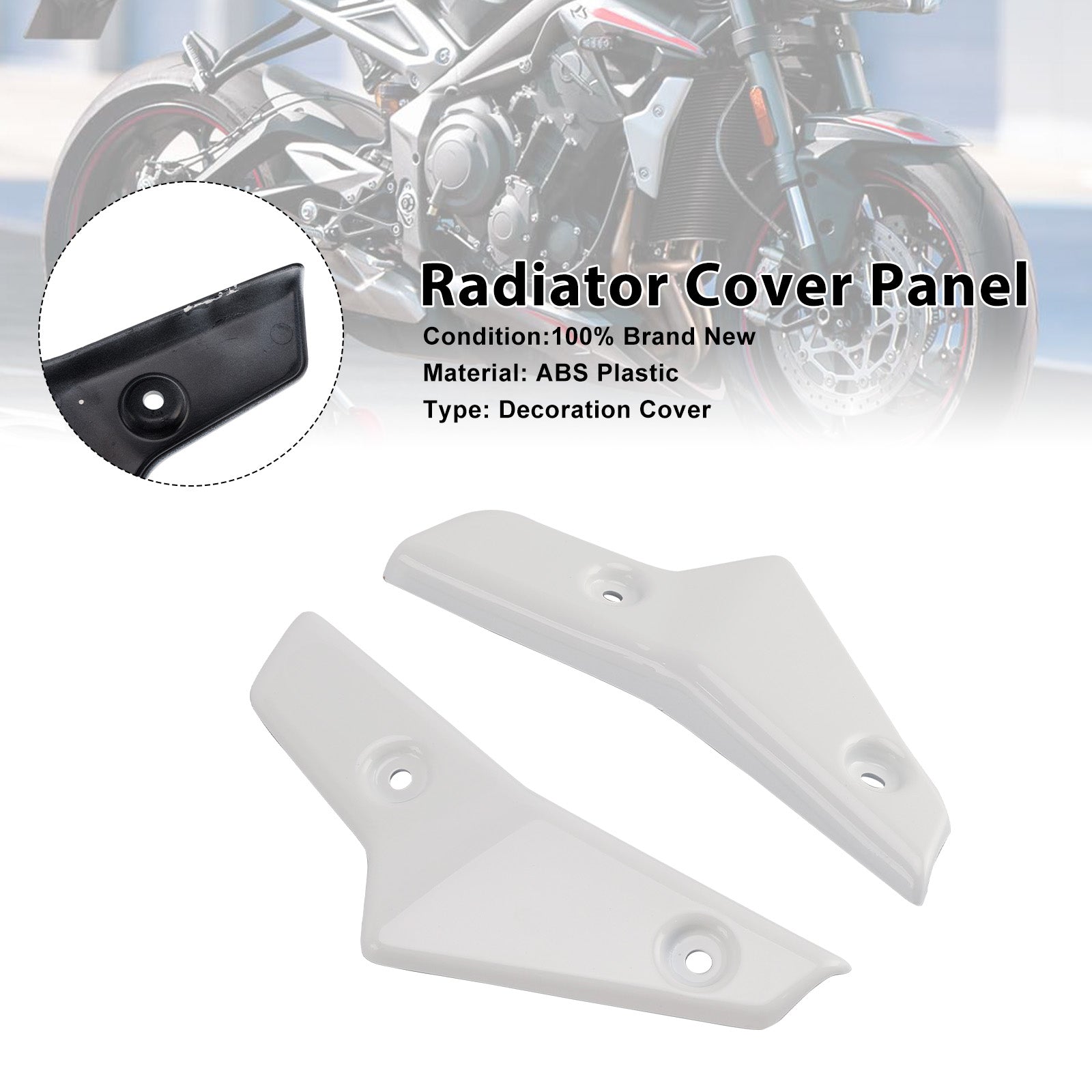 2020-2022 Street Triple 765 R/RS Radiator Side Cover Fairing Panels