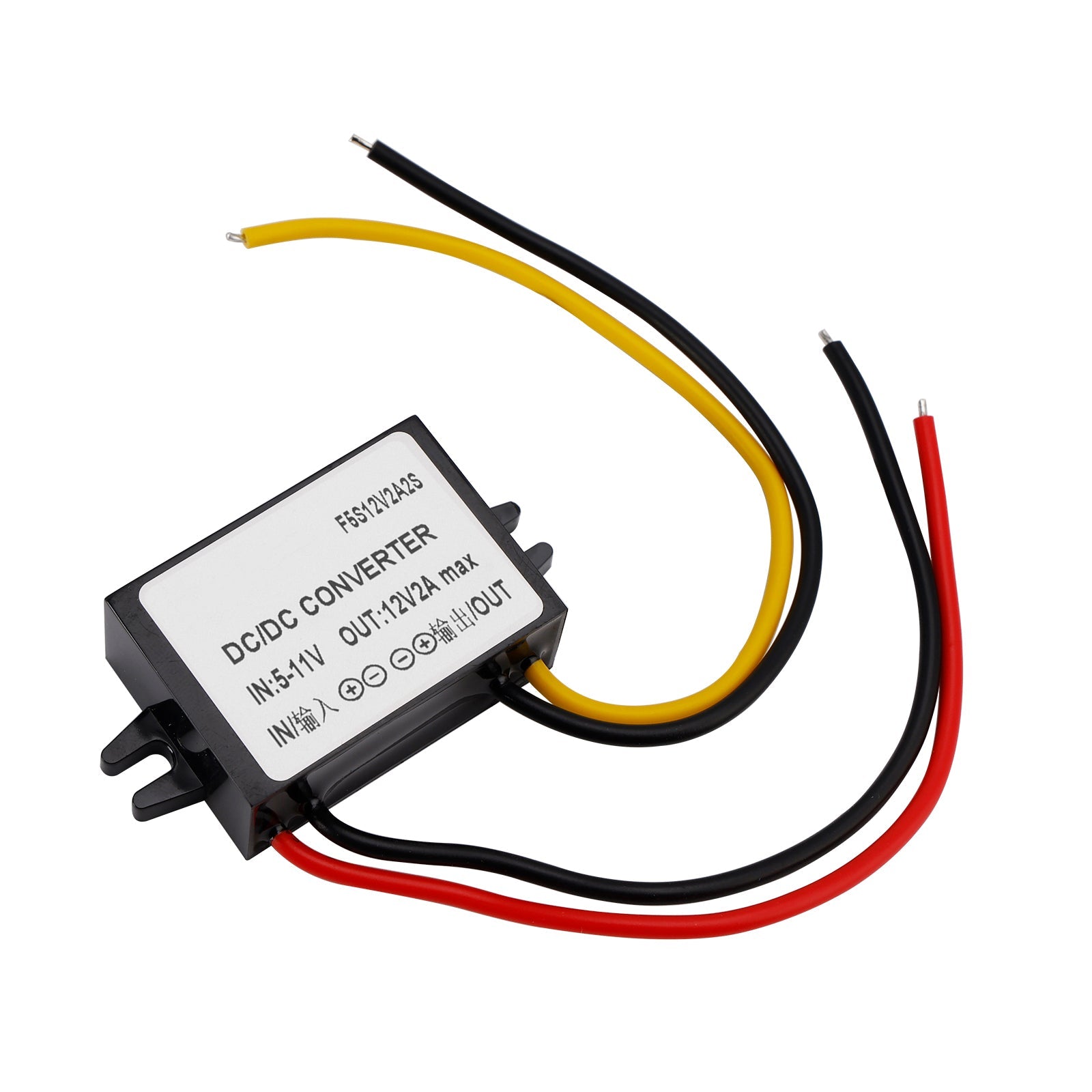 DC-DC 6V-12V 2A 24W Step Up Car Power Supply Converter Regulator Waterproof