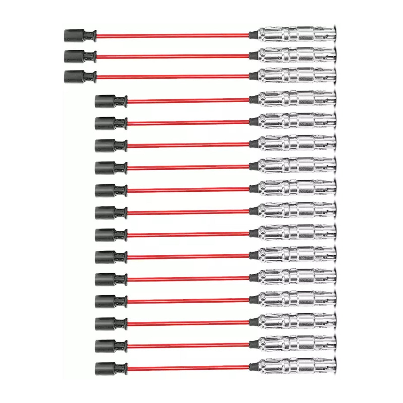 16pcs Spark Plug Ignition Wire Set 1121500218 For Mercedes Benz ML SLK 320 350