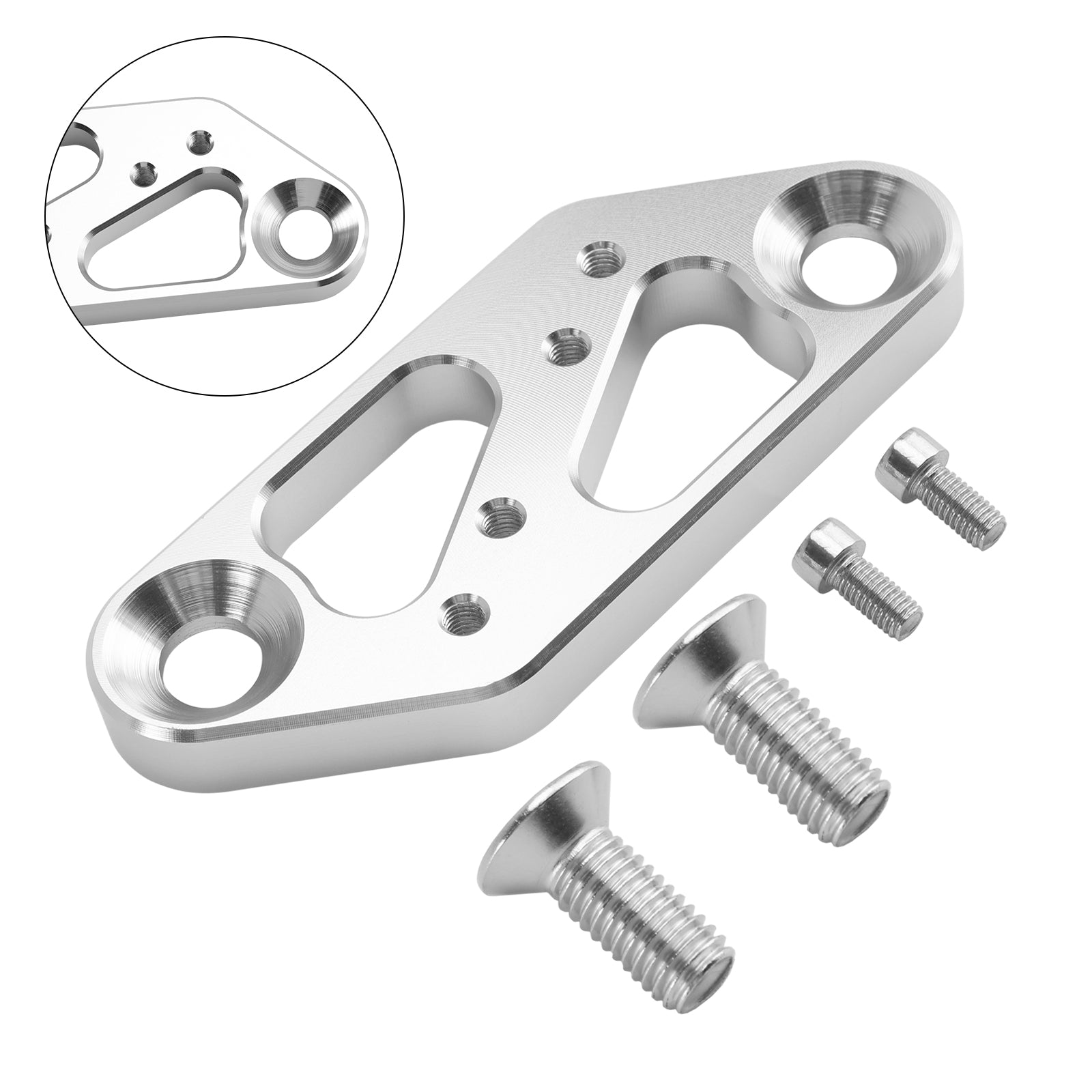 Fuel Pressure Regulator Mount Fit LS Cylinder Head Mounting Billet Fit Chevy