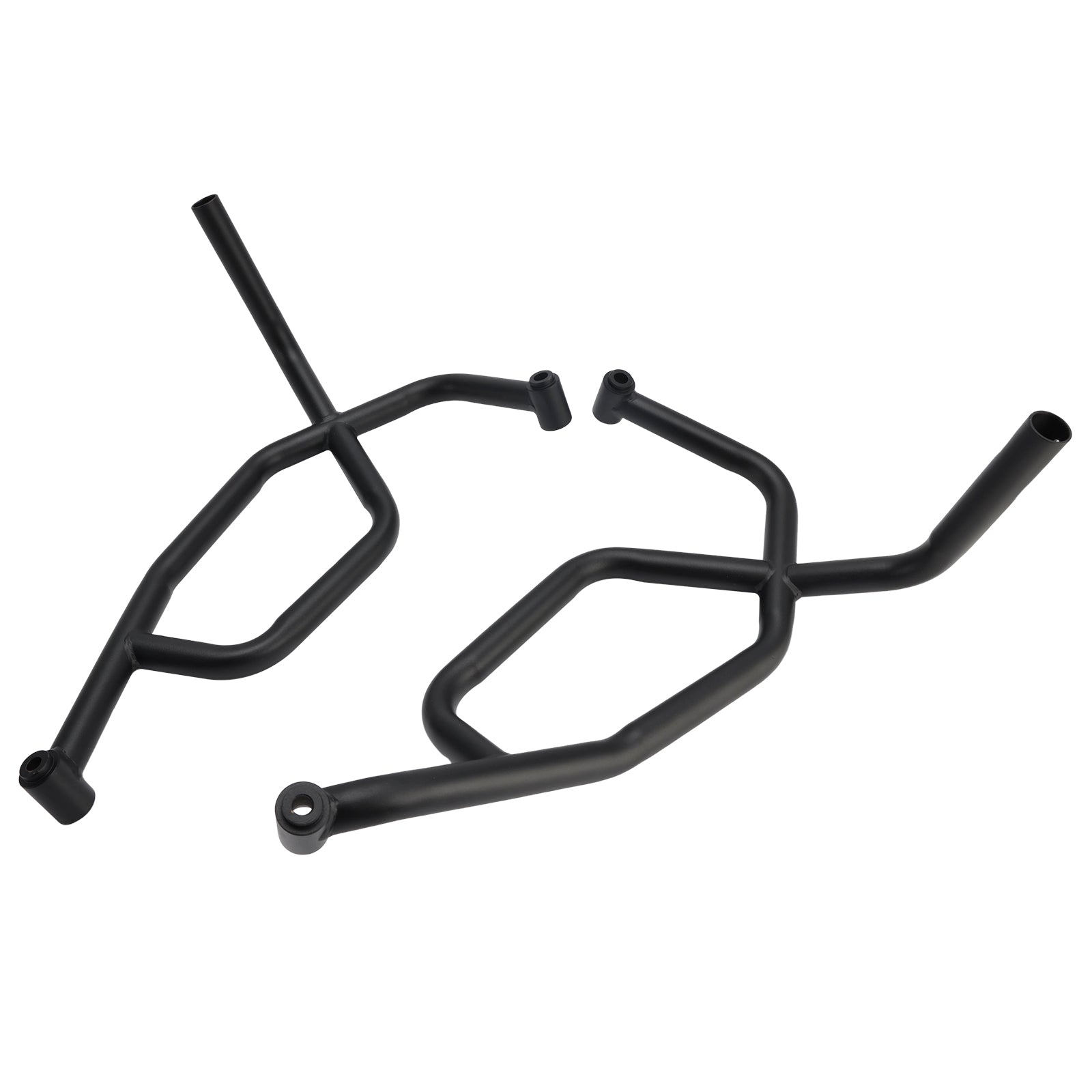 2021-2025 Yamaha Tracer 7 Upper Lower Kit Engine Guard Frame Crash Bar Black