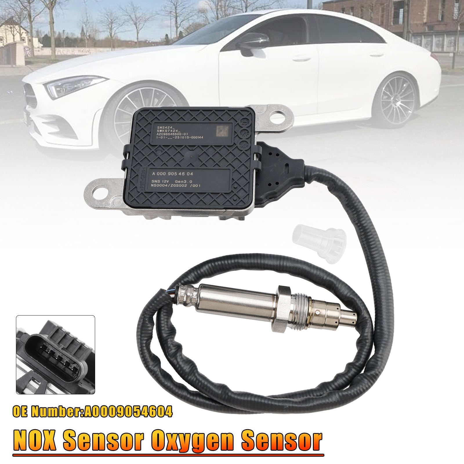 2018 Mercedes-Benz CLS W257 NOX Sensor Oxygen Sensor A0009054604