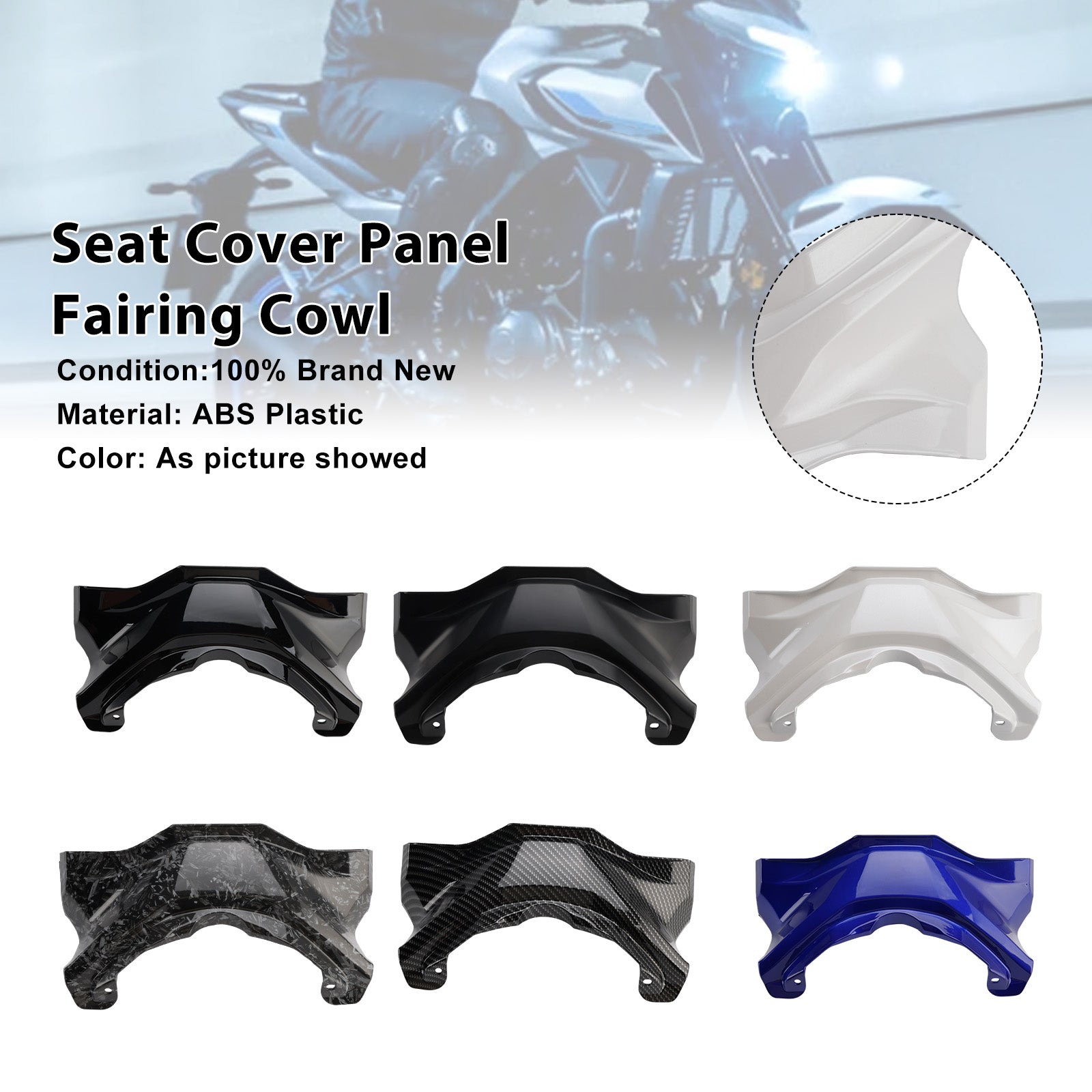 2025-2026 Yamaha YZF-R3 R25 MT-03 Seat Cover Panel Fairing Cowl