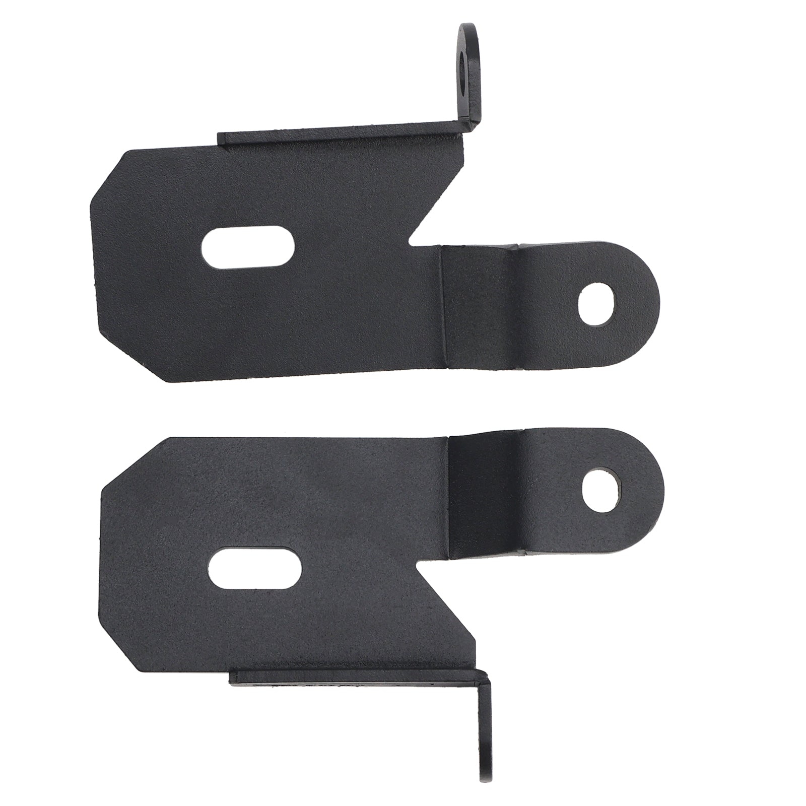 2018-2019Jeep Wrangler JL 7318 A-Pillar Black Light Mount Brackets