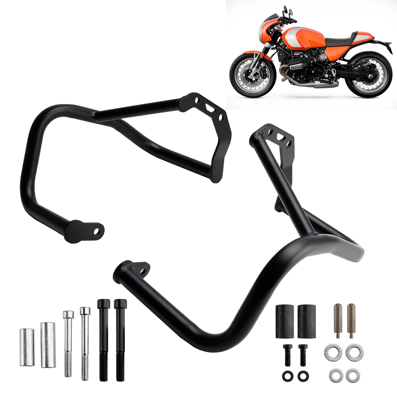 2024-2025 Bmw R12 Ninet Engine Guard Crash Bar Frame Protector Bumper