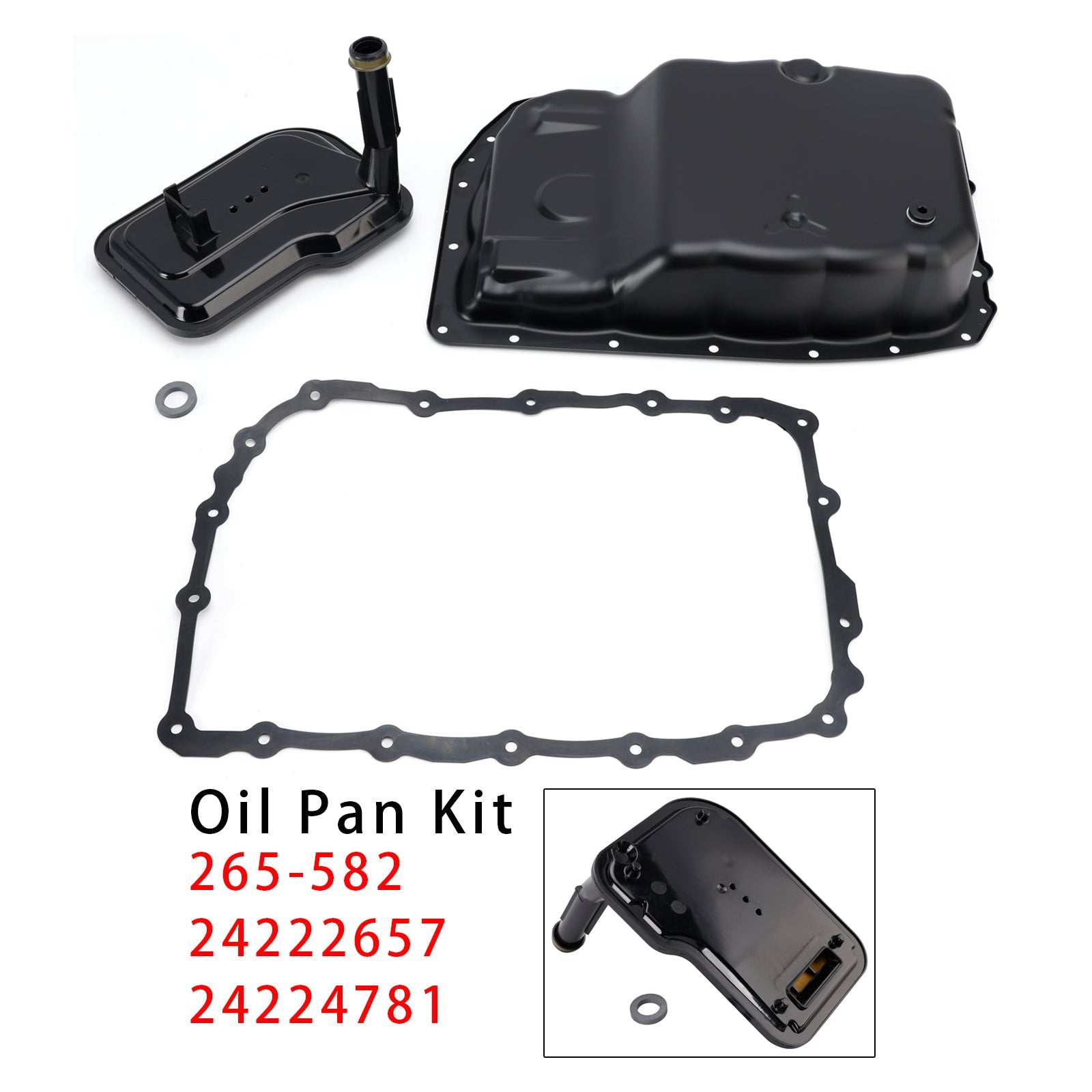 2007-2018 For GMC Sierra 1500 6L80 Transmission Oil Pan Kit 29535617