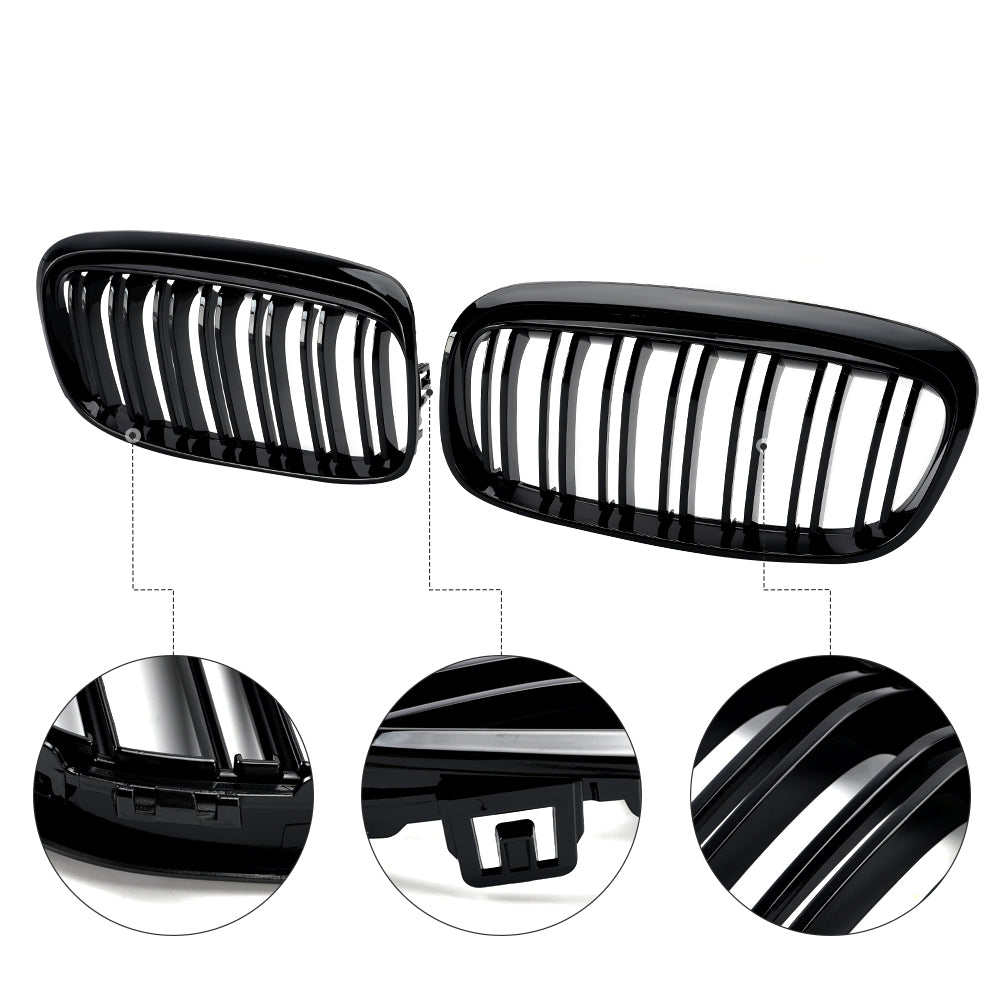 BMW 2 시리즈 Gran Tourer F45 F46 2015-2018 Gloss Black Front Grill Grille