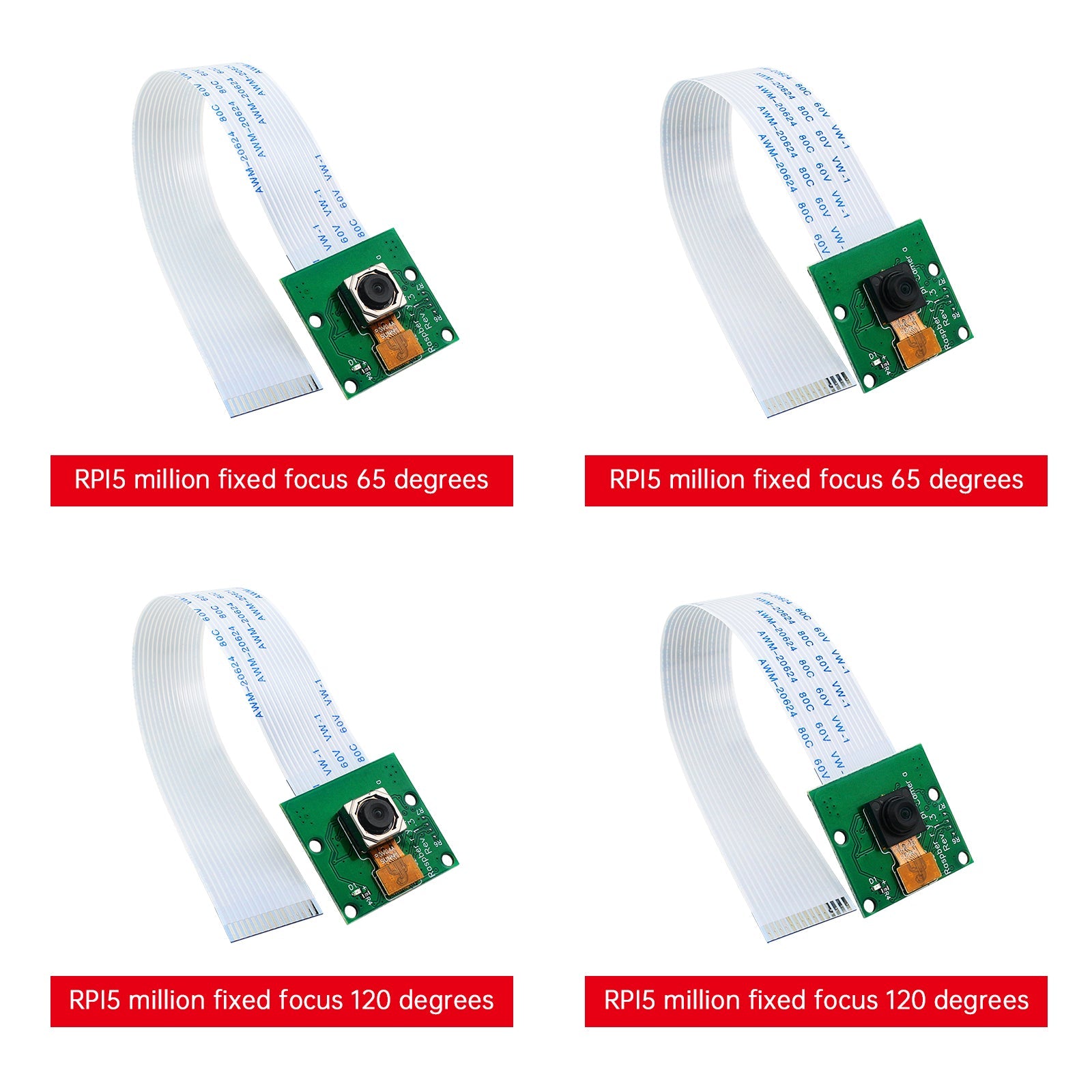 Raspberry Pi 4B Camera 5 Million OV5647 HD Camera Module Fixed Focus/Auto Focus