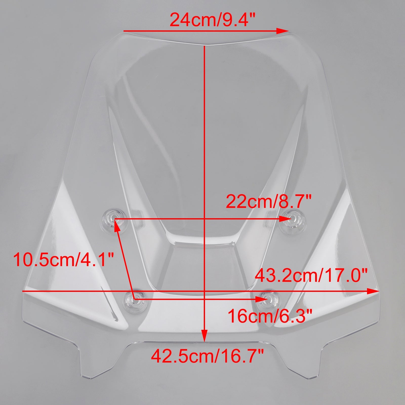 2024-2025 BMW R1300GS ADV Windshield WindScreen