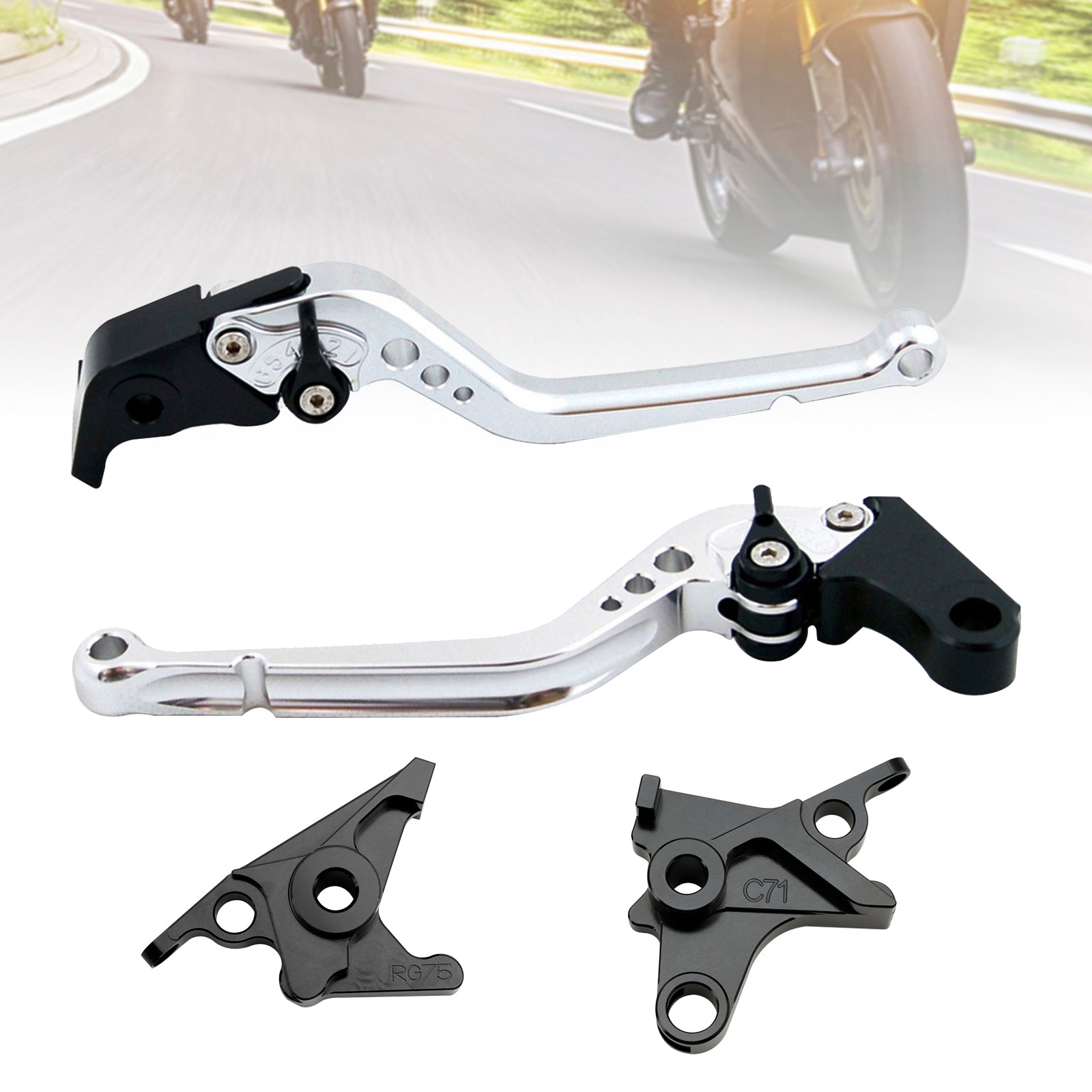 BMW R NINE T /PURE/RACER 2017-2023용 롱 클러치 브레이크 레버