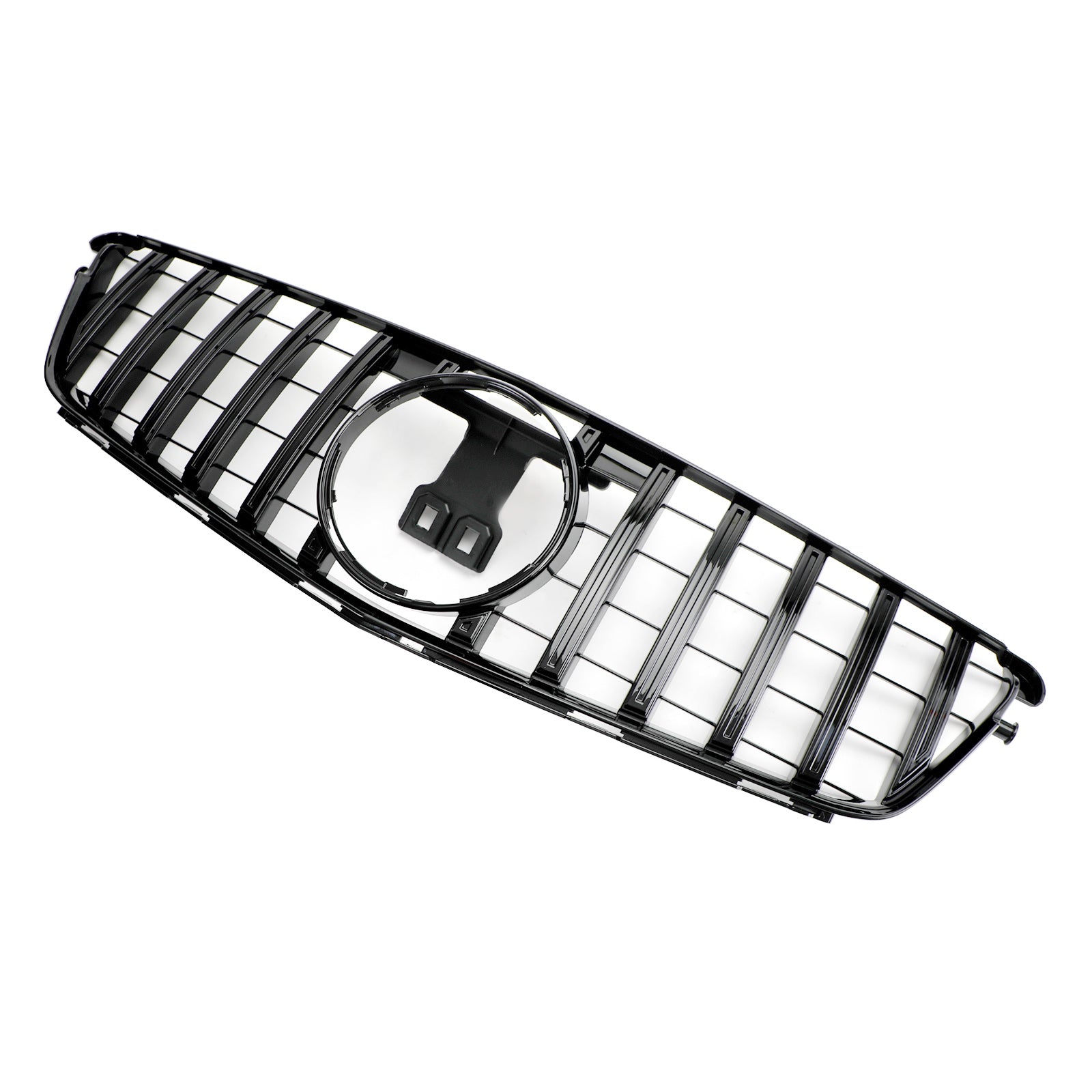 GTR Style Front Bumper Grille Grill Fit Benz C-Class W204 C300 C350 2008-2014