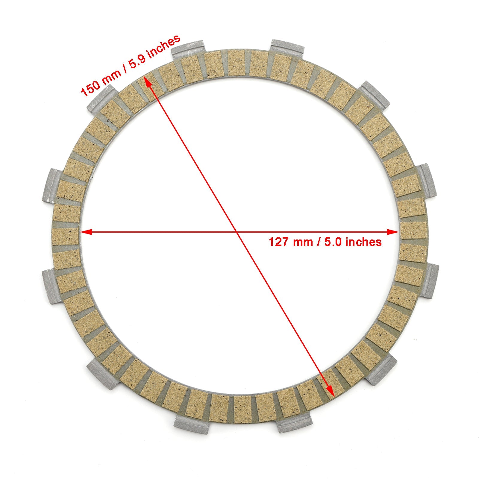 Clutch Kit & Friction Plates for Suzuki AN650 Burgman 03-16 AN650Z Burgman 13-18