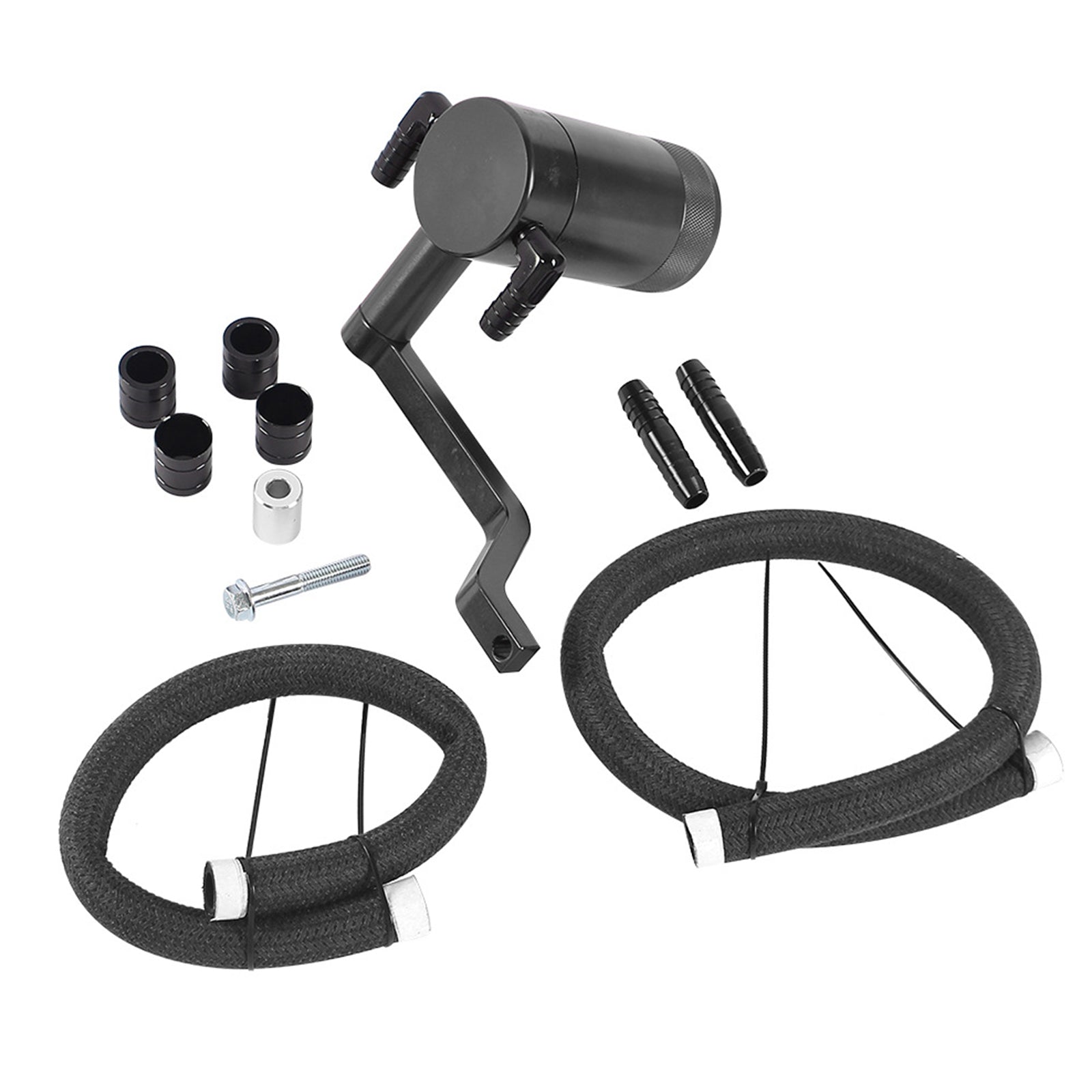 Catch Can Air Oil Separator Black For Dodge Charger Challenger 2011-2021