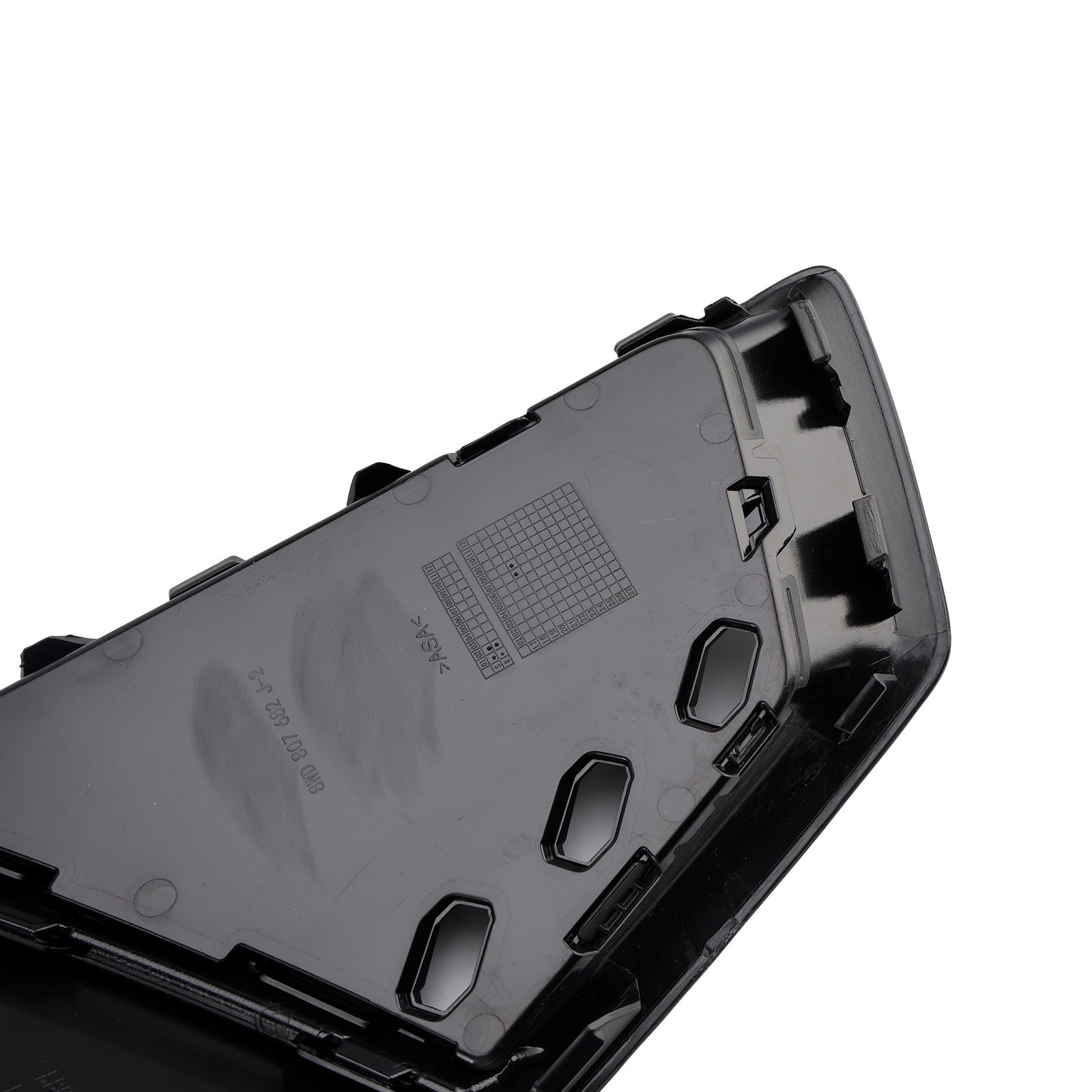 2018-2020 Audi A4 B9 S-LINE S4 Black Front Fog Light Grille Trim Cover