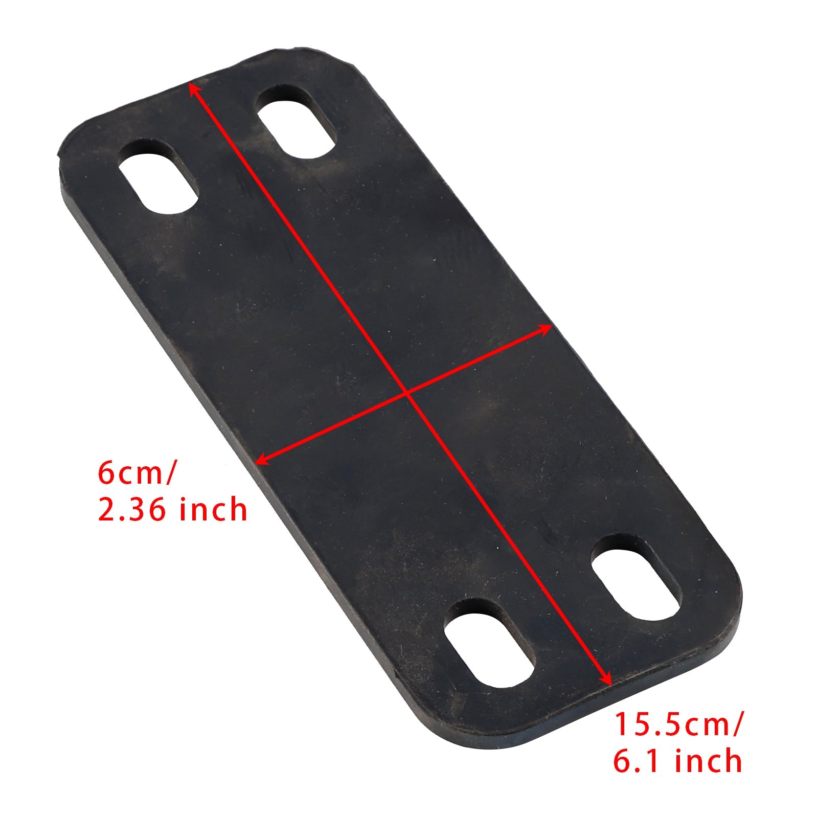 Peterbilt 359/379 Cab Lower Exhaust Stack Bracket Stainless 14-12998