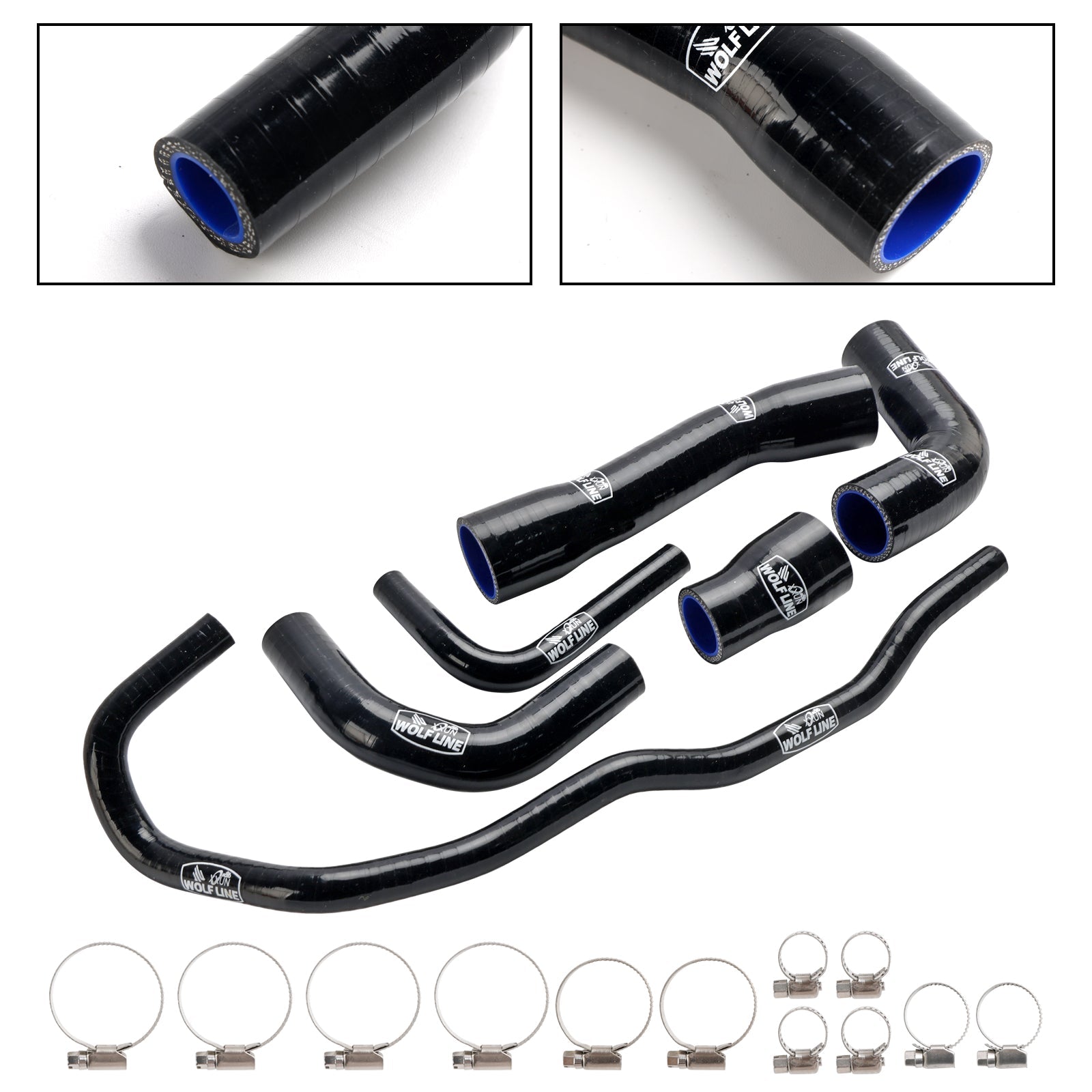Silicone Radiator coolant Hose kit For BMW S1000XR 2021-2024