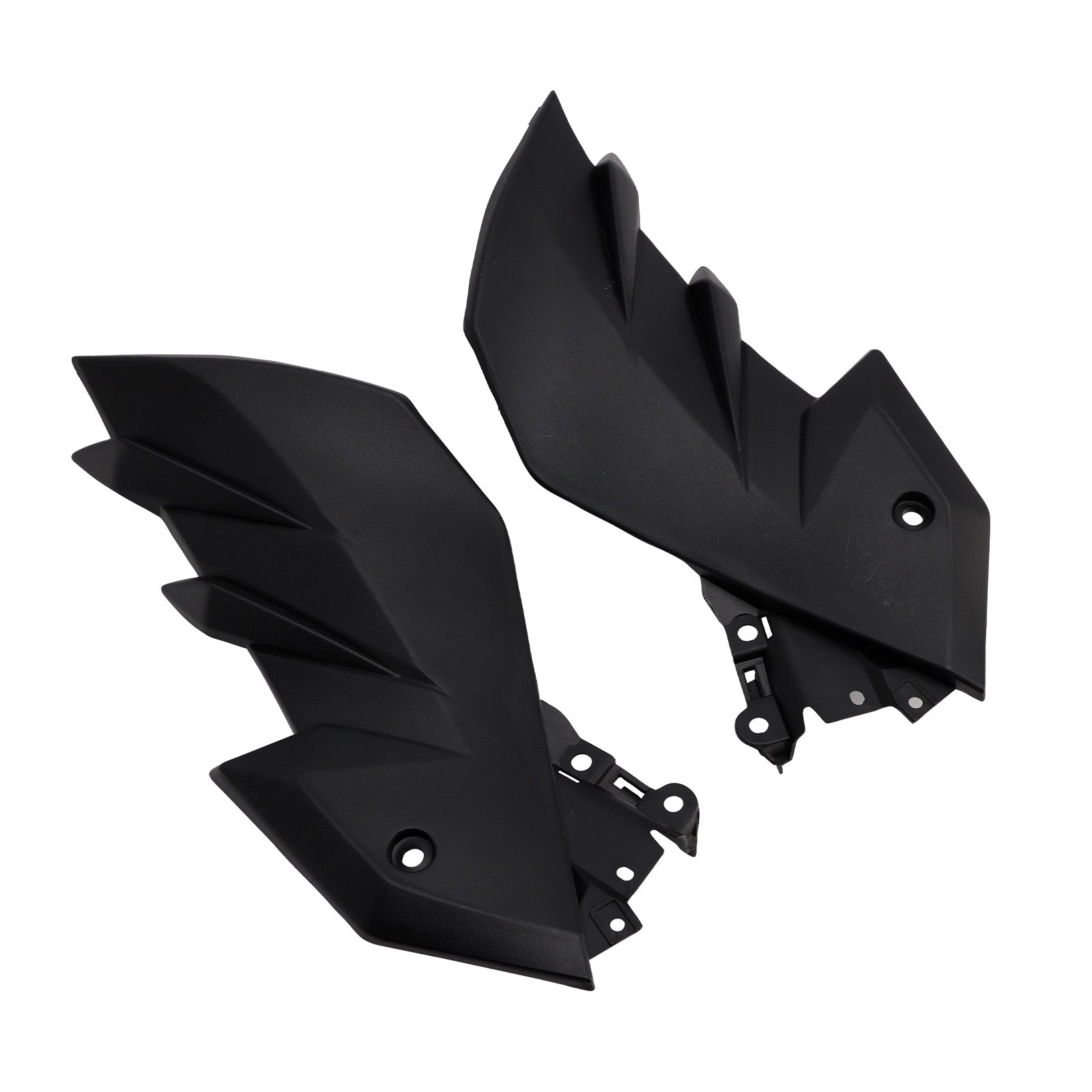 Fuel Tank Side Panel Cover Fairings For Kawasaki Z250 Z300 2013-2018