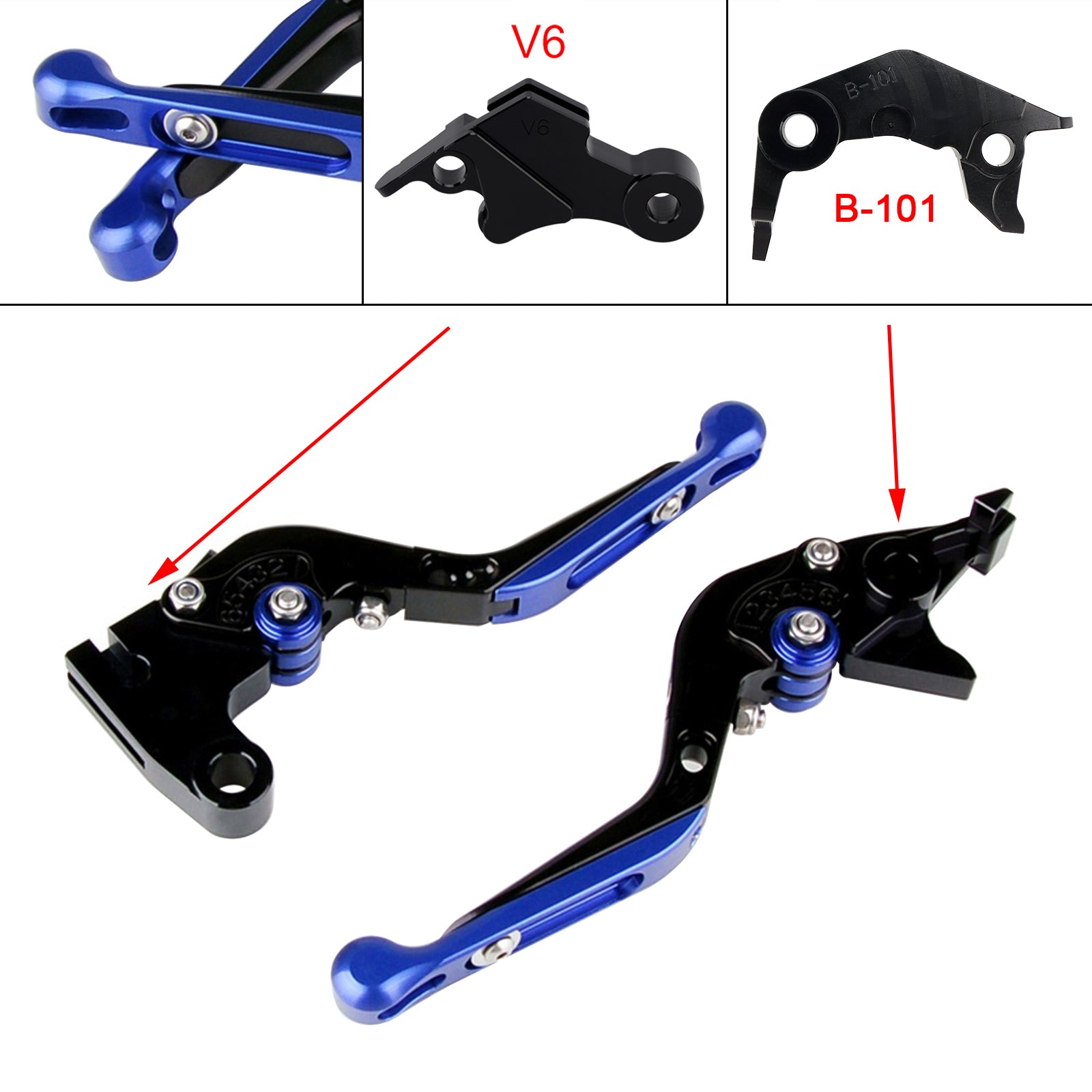 Adjustable Clutch Brake Lever fit for YAMAHA XSR900 XSR900GP MT-09 MT-09SP 24-25