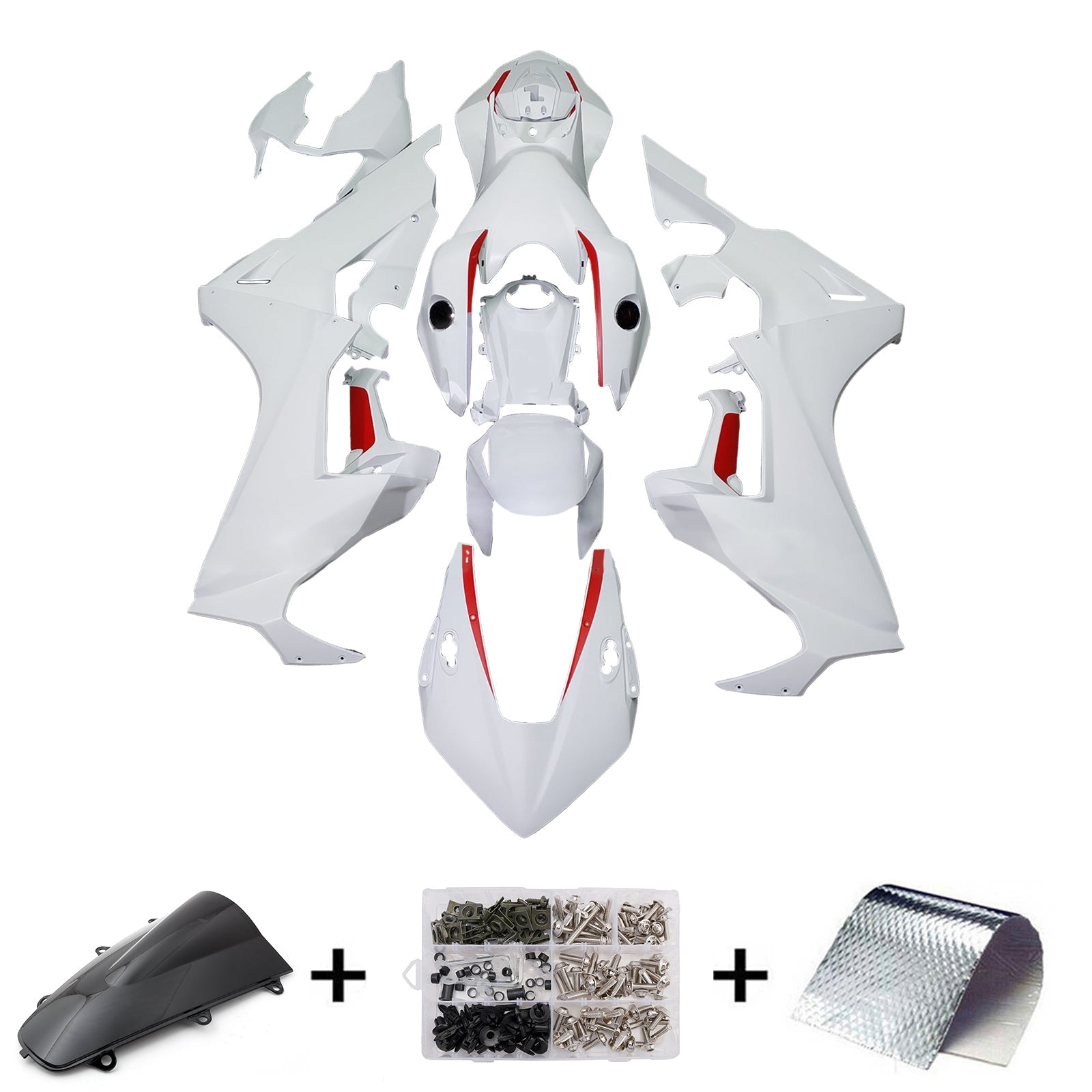 Injection Fairing Kit Bodywork Plastic ABS For Honda CBR1000RR 2017-2023