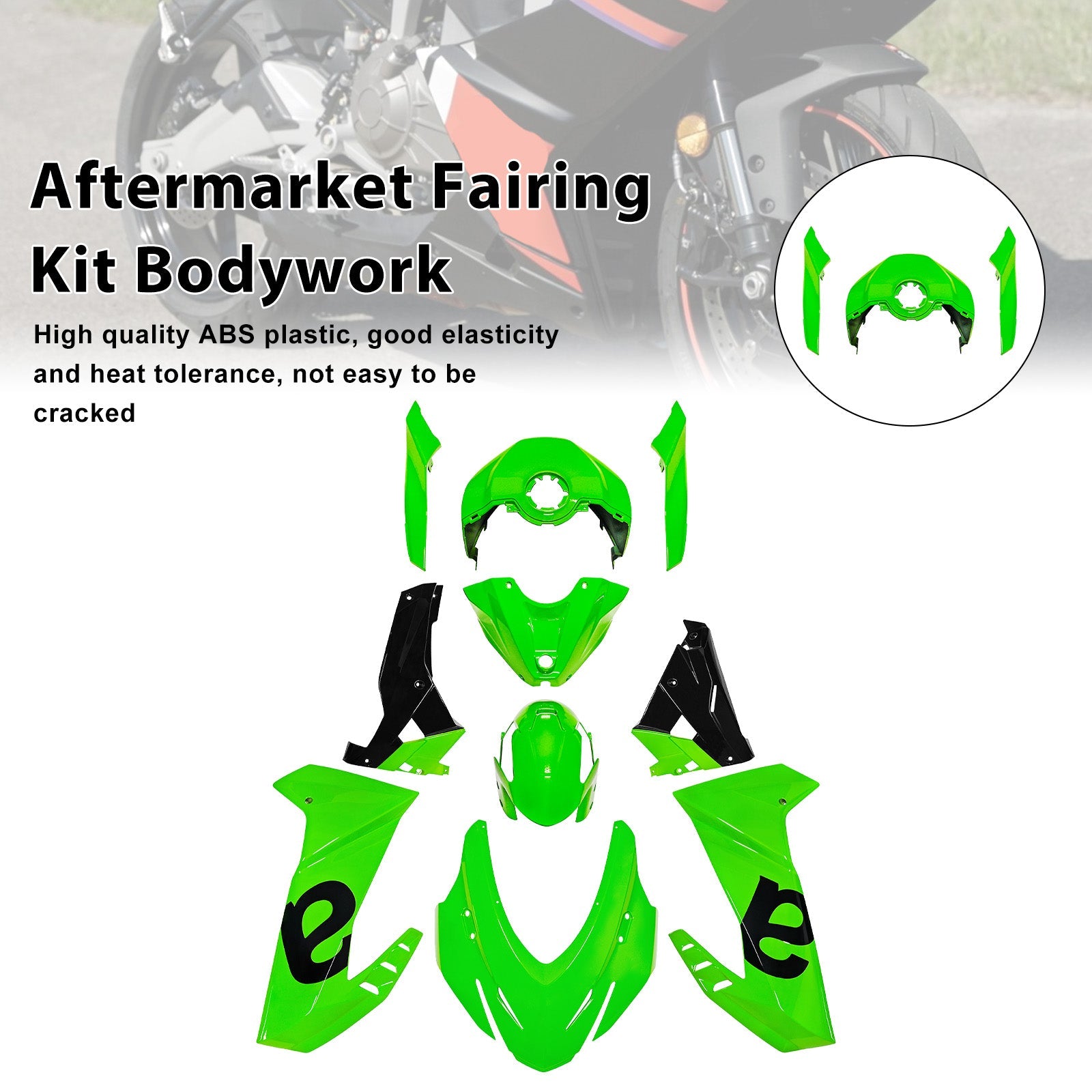 Injection ABS Plastic Bodywork Fairing Kit for Aprilia RS457 2024-2025