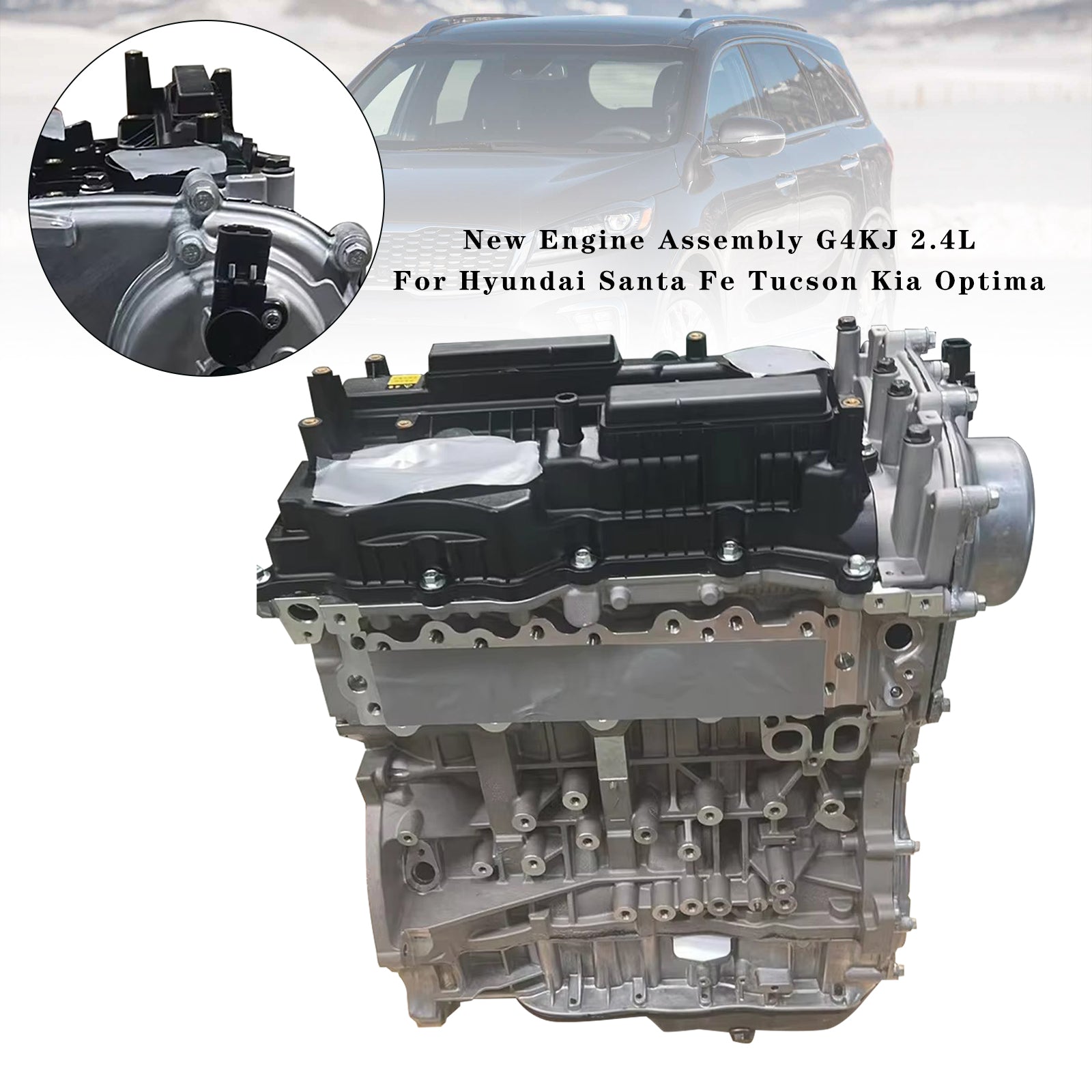 New Engine Assembly G4KJ 2.4L For Hyundai Santa Fe Tucson Kia Optima New Type
