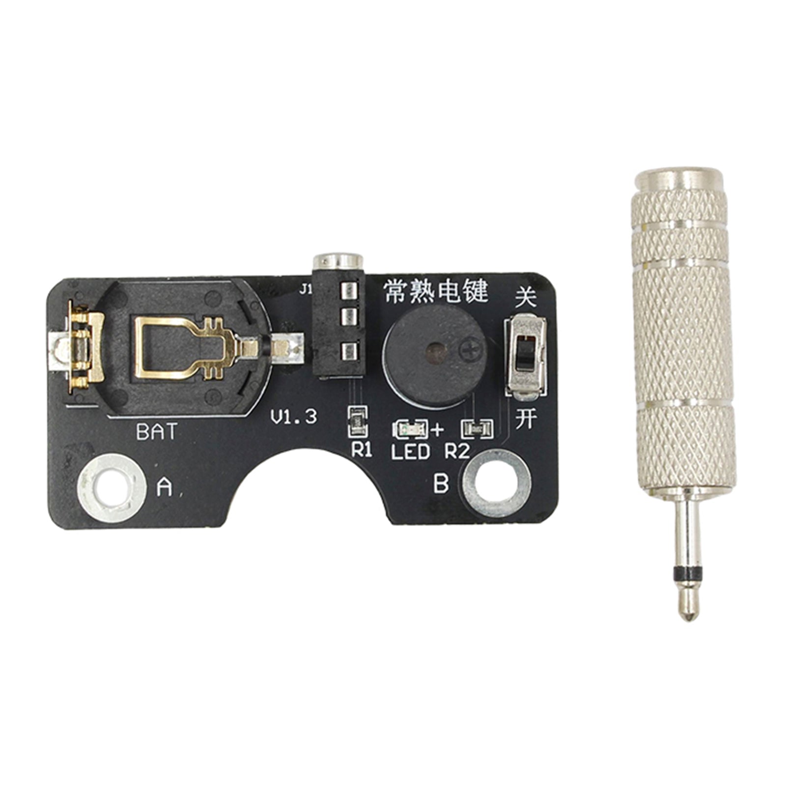 Morse Code CW Transmission Training Key Sound Light Circuit Board For Manual Key