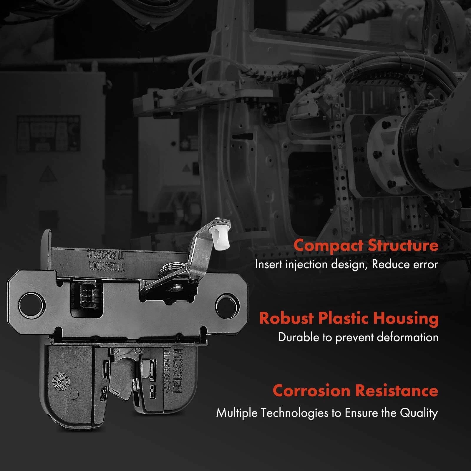 Rear Tailgate Door lock 7L5827505B For Porsche Cayenne 9PA 2002-2010 SUV