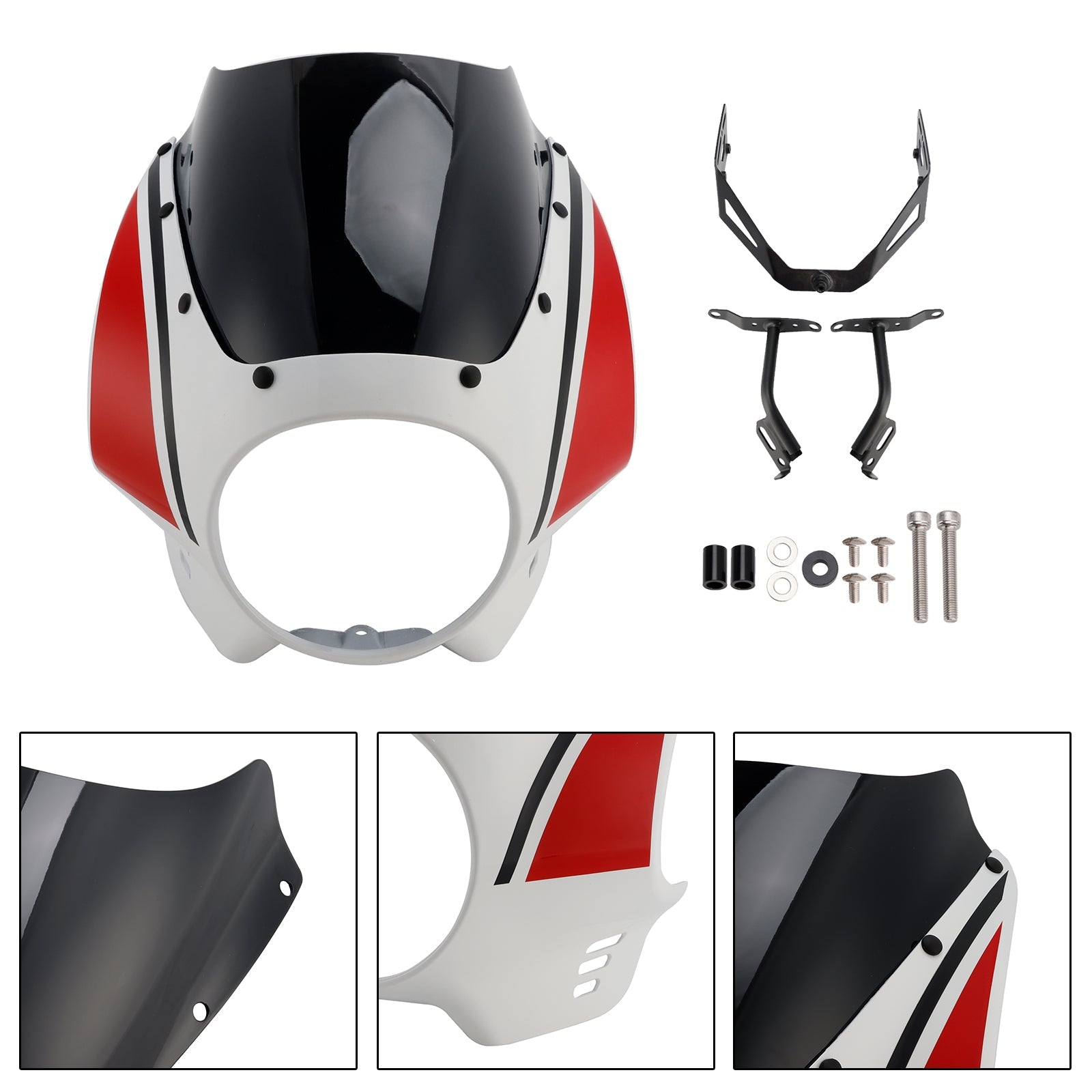 2022-2025 Yamaha XSR900 Headlight Fairing Windshield WindScreen