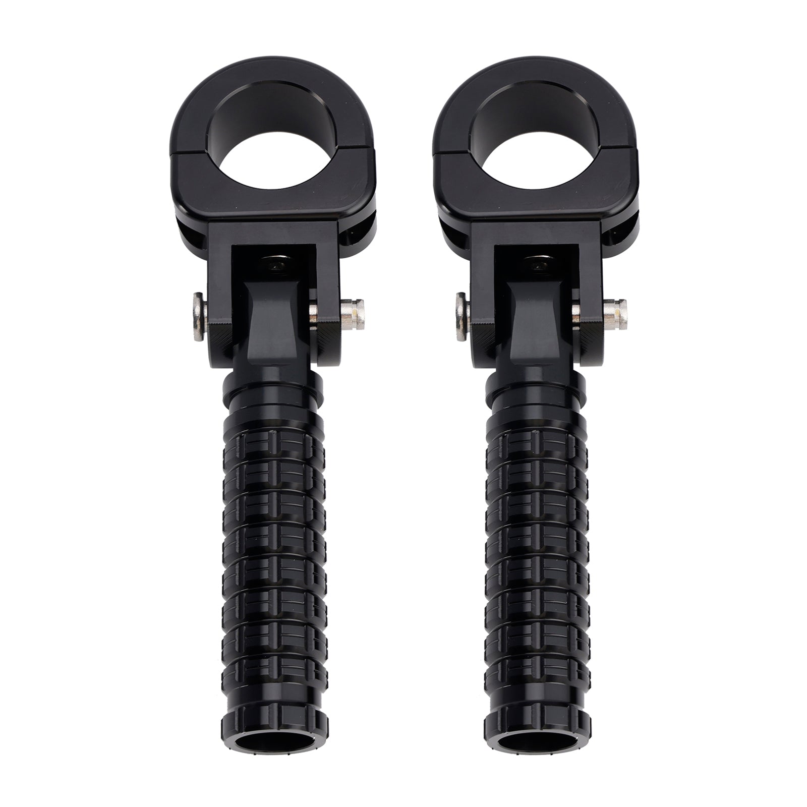 1.25인치 바가 있는 오토바이에 맞는 범용 전면 발판 발 페그