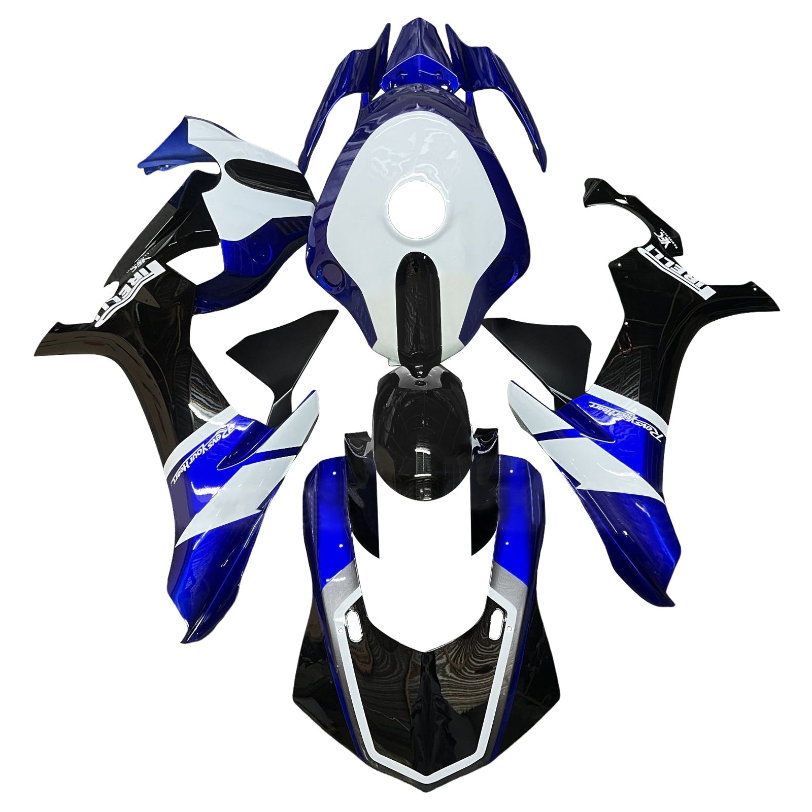 Injection Fairing Kit Bodywork Plastic ABS For Yamaha YZFR1 YZF-R1 2015-2019