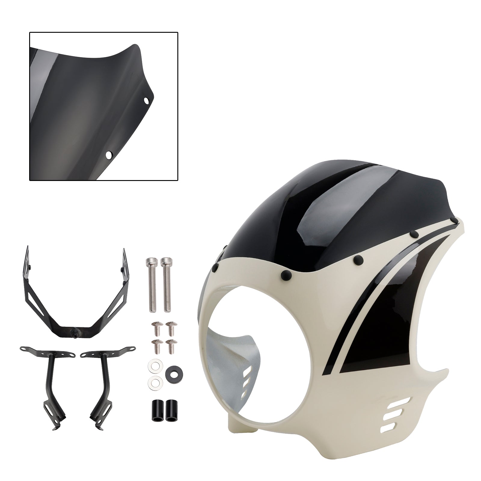 2022-2025 Yamaha XSR900 Headlight Fairing Windshield WindScreen