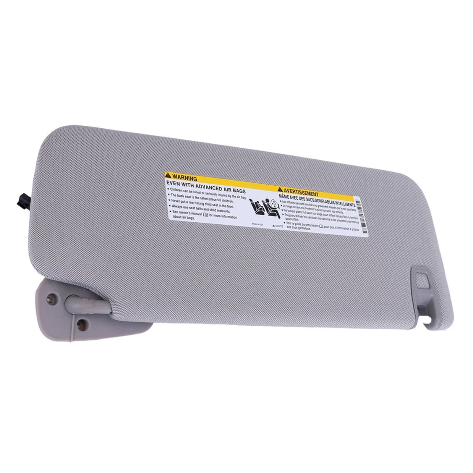 Gray Left Side Sun Visor 85220-F0100TTX For Hyundai Elantra 16-19