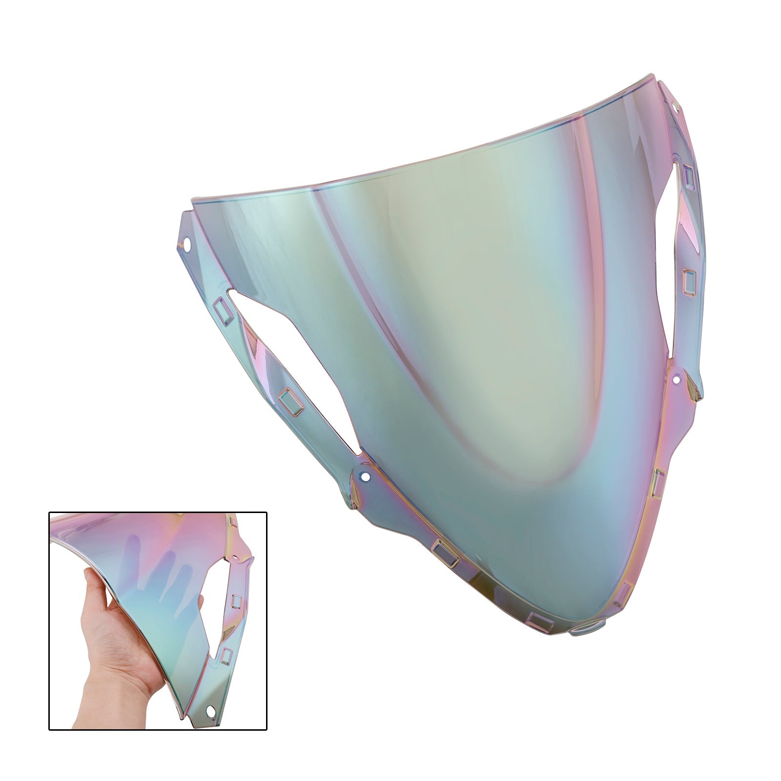 Windshield Windscreen for Kawasaki ZX6R 636 2024-2025