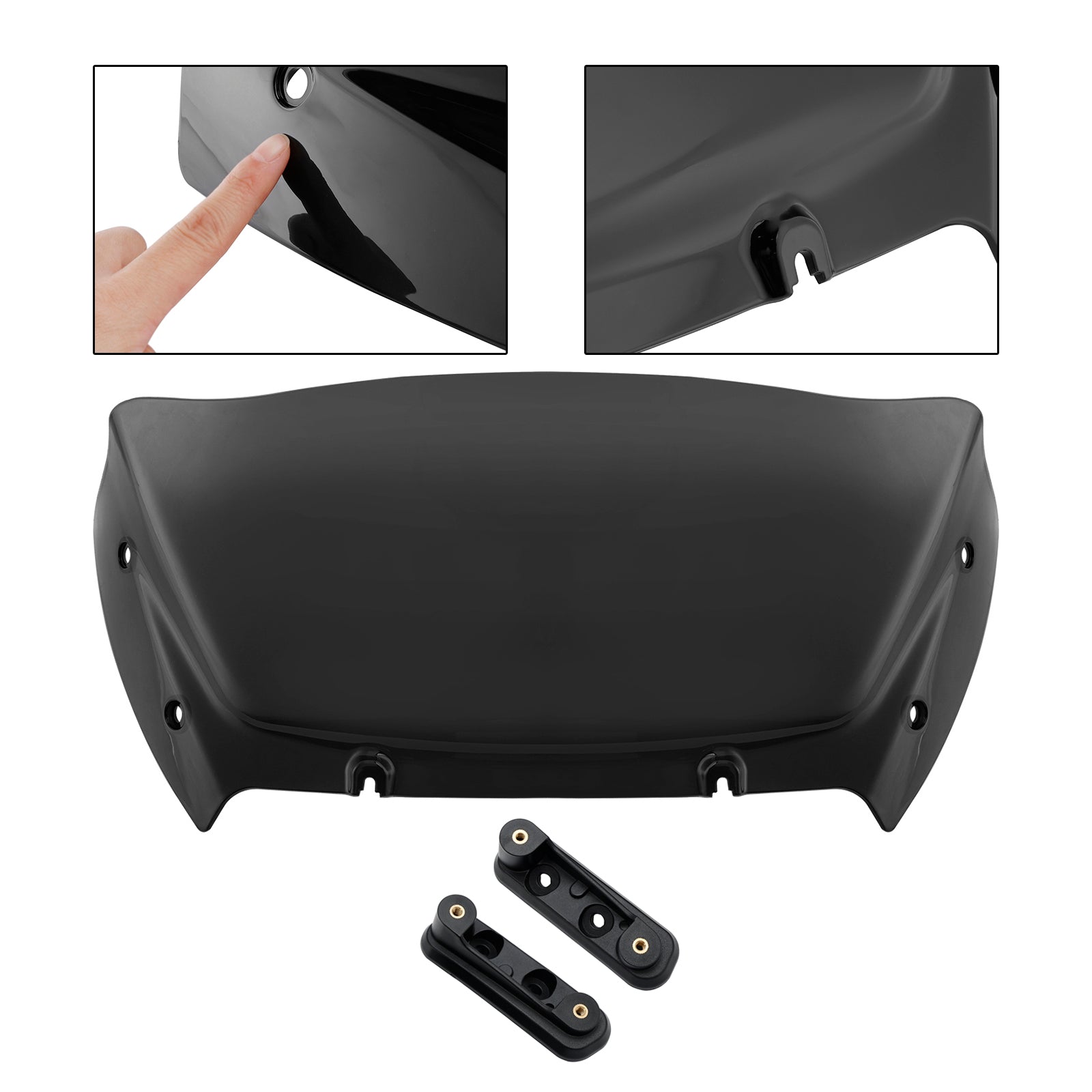 2023-2024 Touring Street Glide CVO 117 121 9" Windshield with Bracket