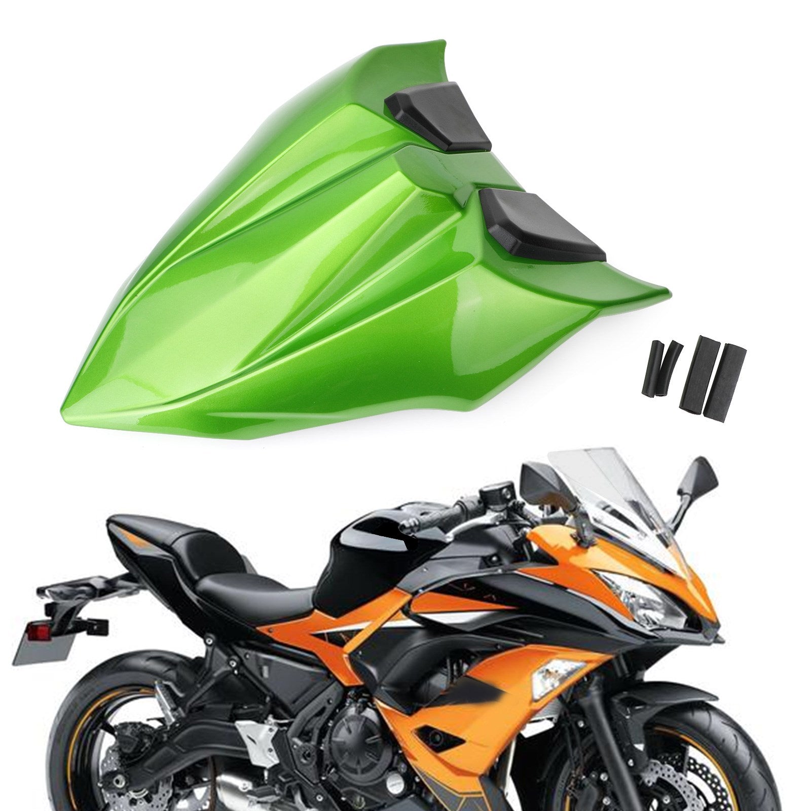 Motorcycle Rear Seat Fairing Cover Cowl For Kawasaki Z650 Ninja 650 2017-2023