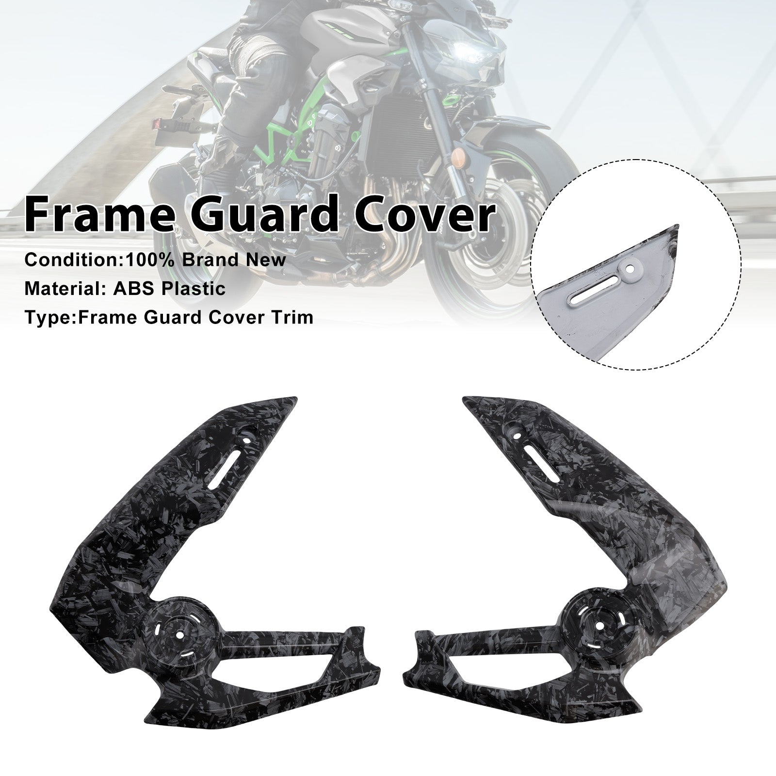 2025-2026 Kawasaki Z900 Frame Side Cover Guard Fairing