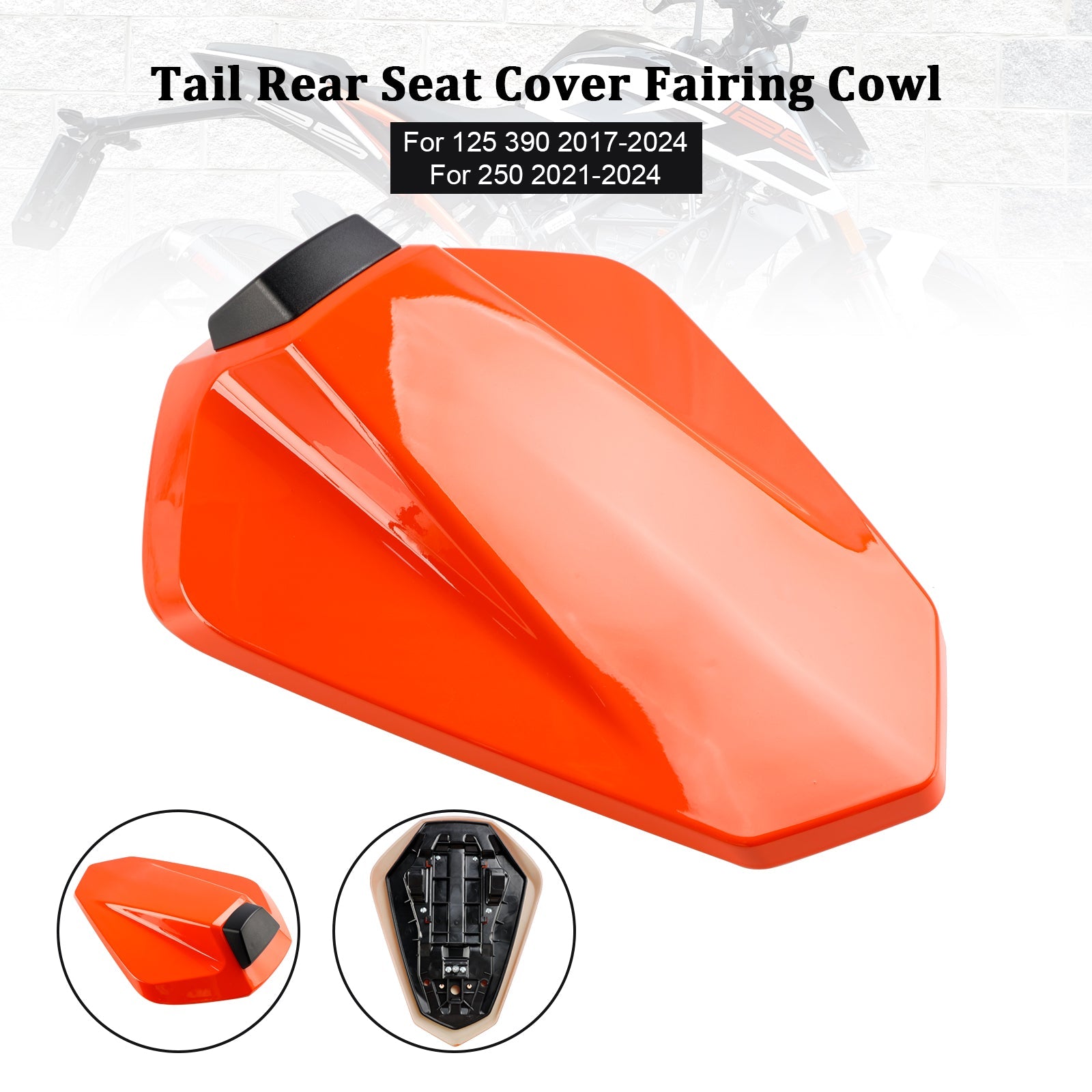Tail Rear Seat Cover Fairing Cowl For 125 250 390 2017-2023