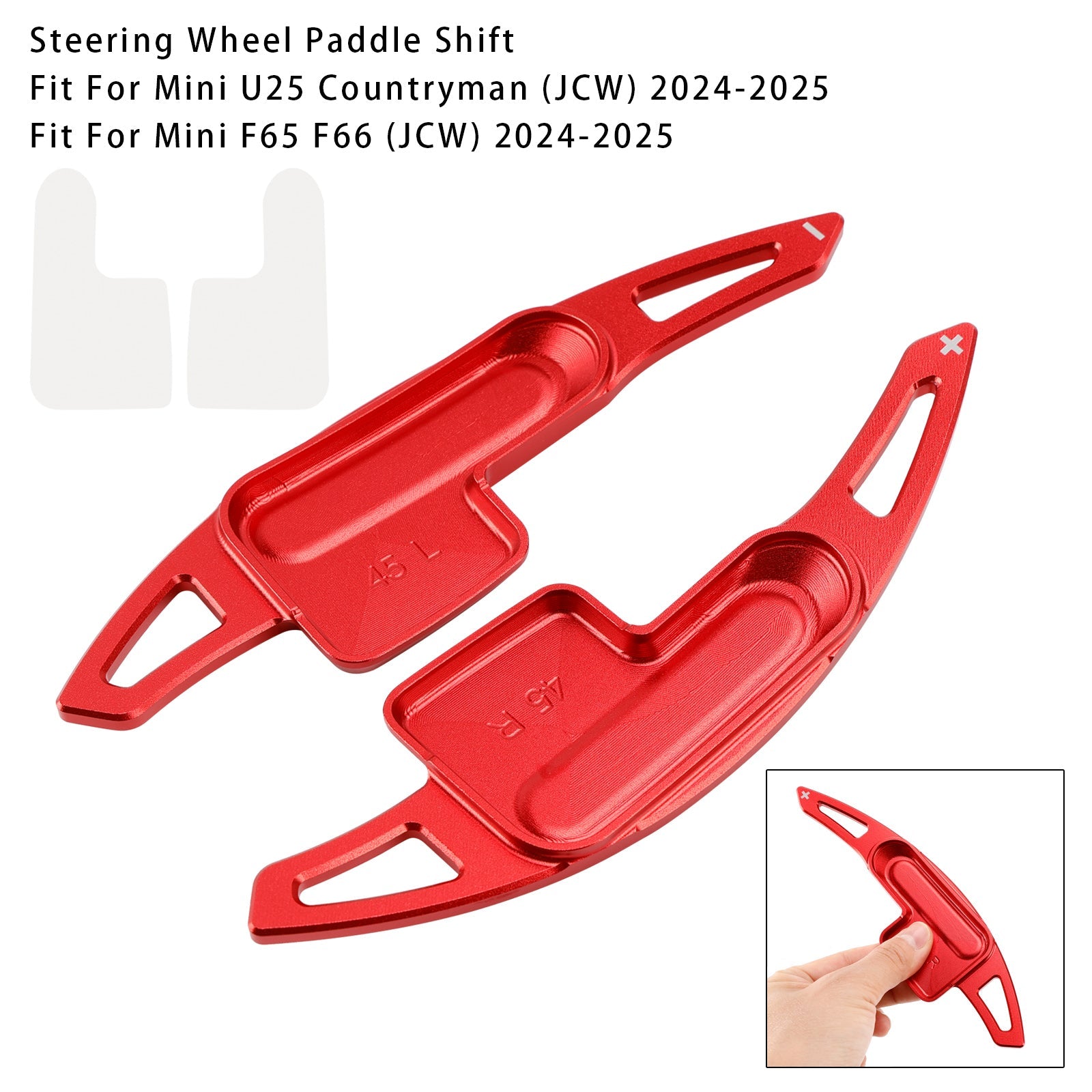 2024-2025 Mini U25 F65 F66 JCW Steering Wheel Paddle Shifter For