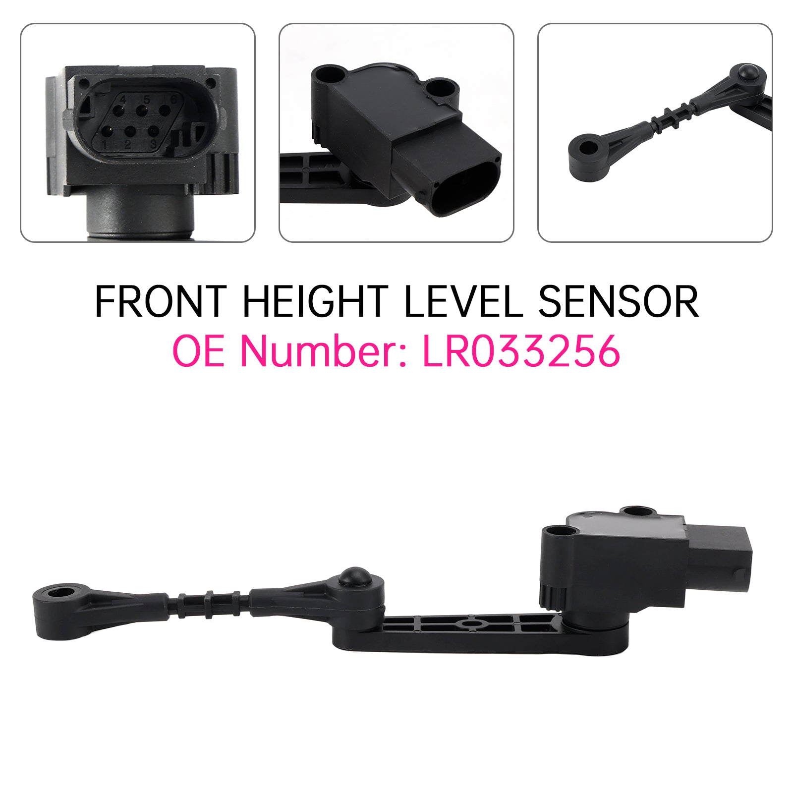 Front Height Level Sensor LR033256 For Discovery 5 Range Rover Sport L405 L494