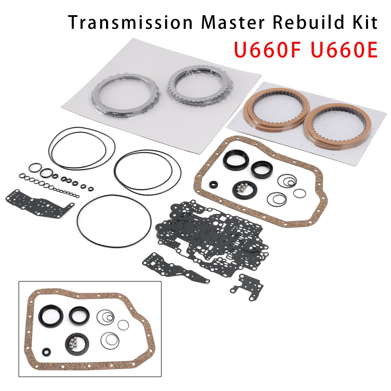 2010-2014 For SIENTA 3.5L Transmission Master Rebuild Kit Set U660F U660E