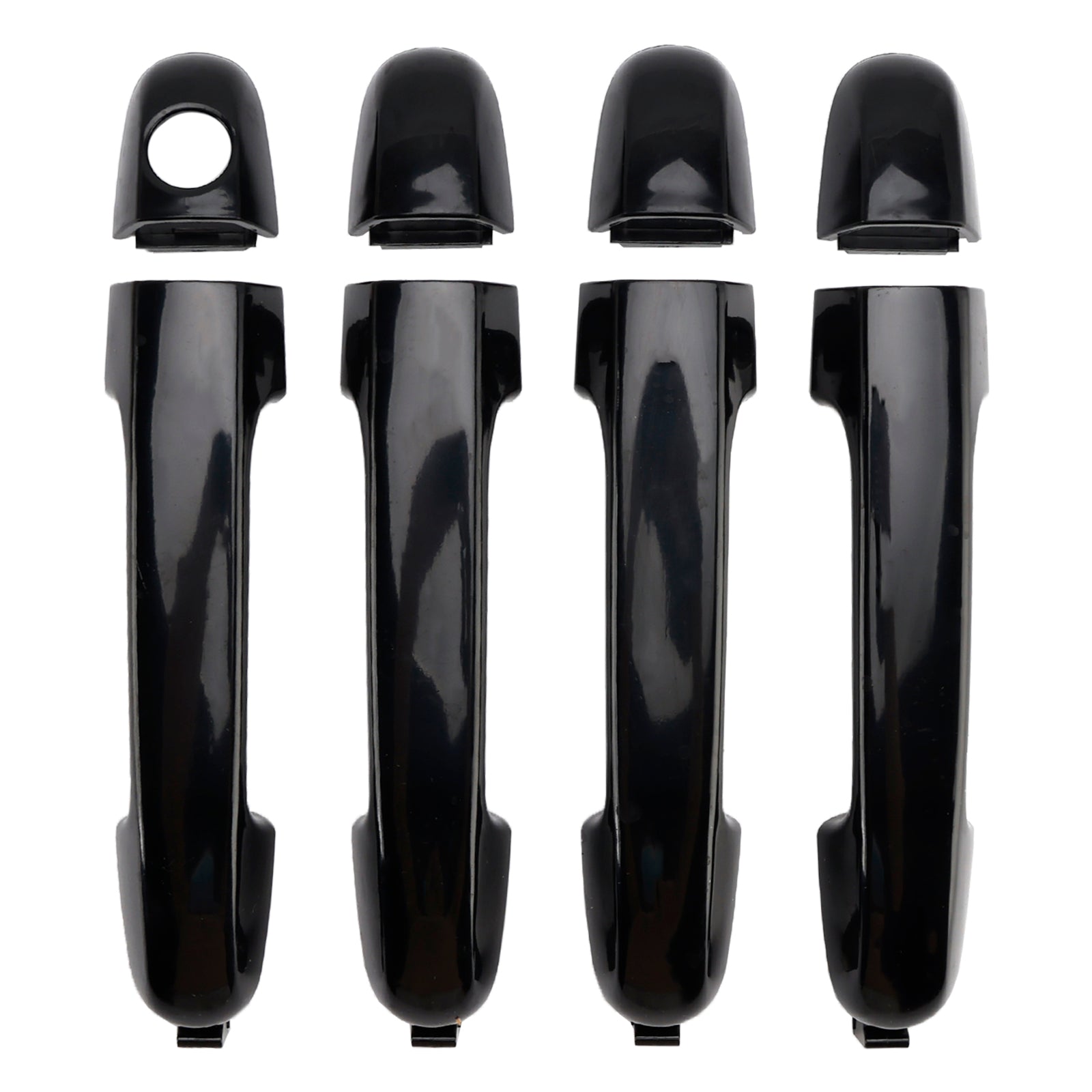 4Pcs Front/Rear Left Right Outer Door Handle For Hyundai i20 PB 2009-2015