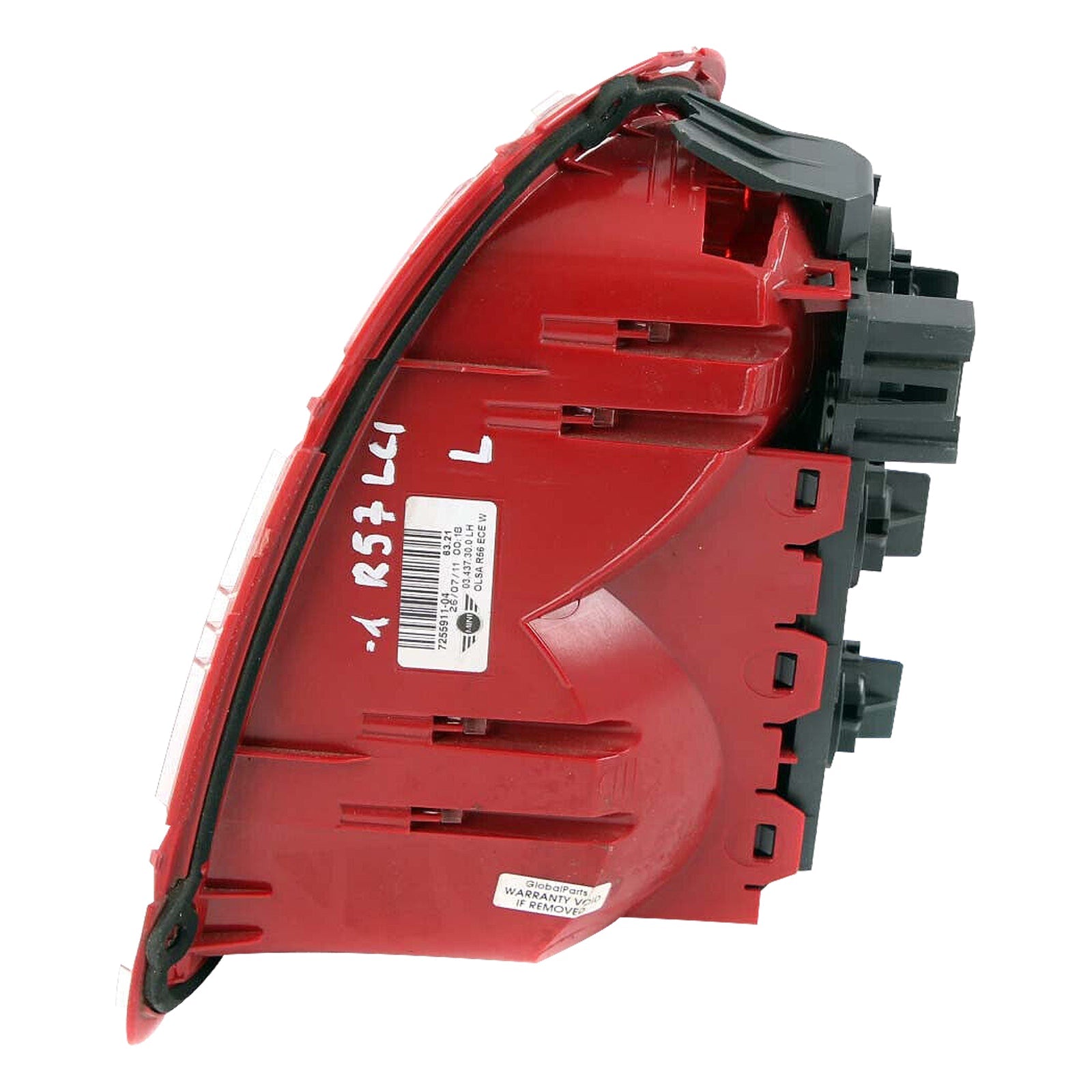 Rear L+R Tail Light 63217255909 63217255910 For Mini R56 R57 LCI R58 R59