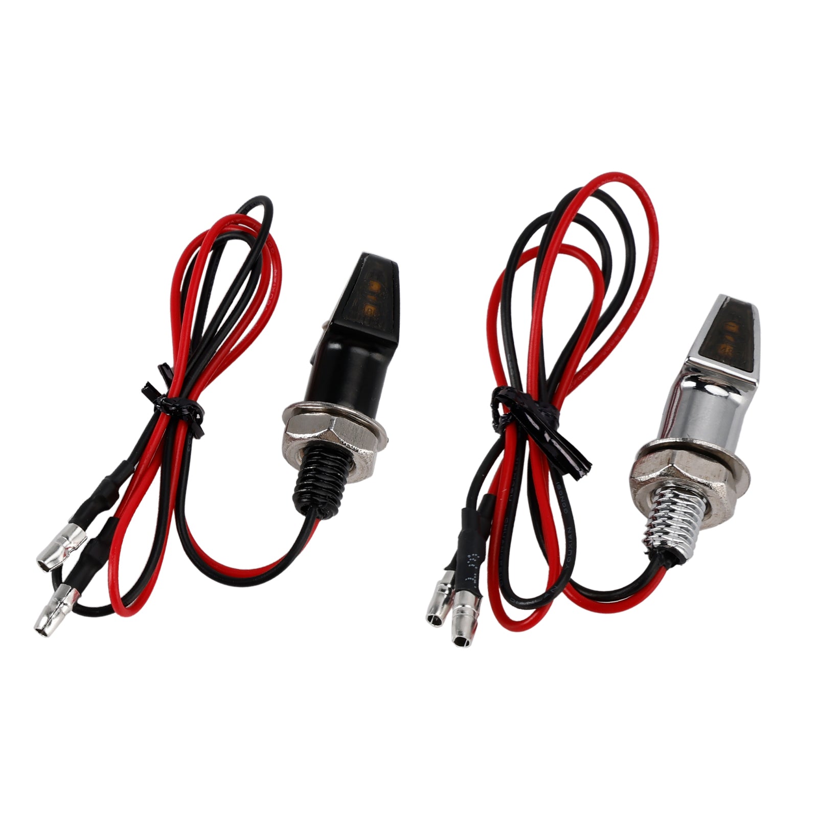 12V LED Turn Signal Indicator Light 8mm Universal Motorcycle For Yamaha