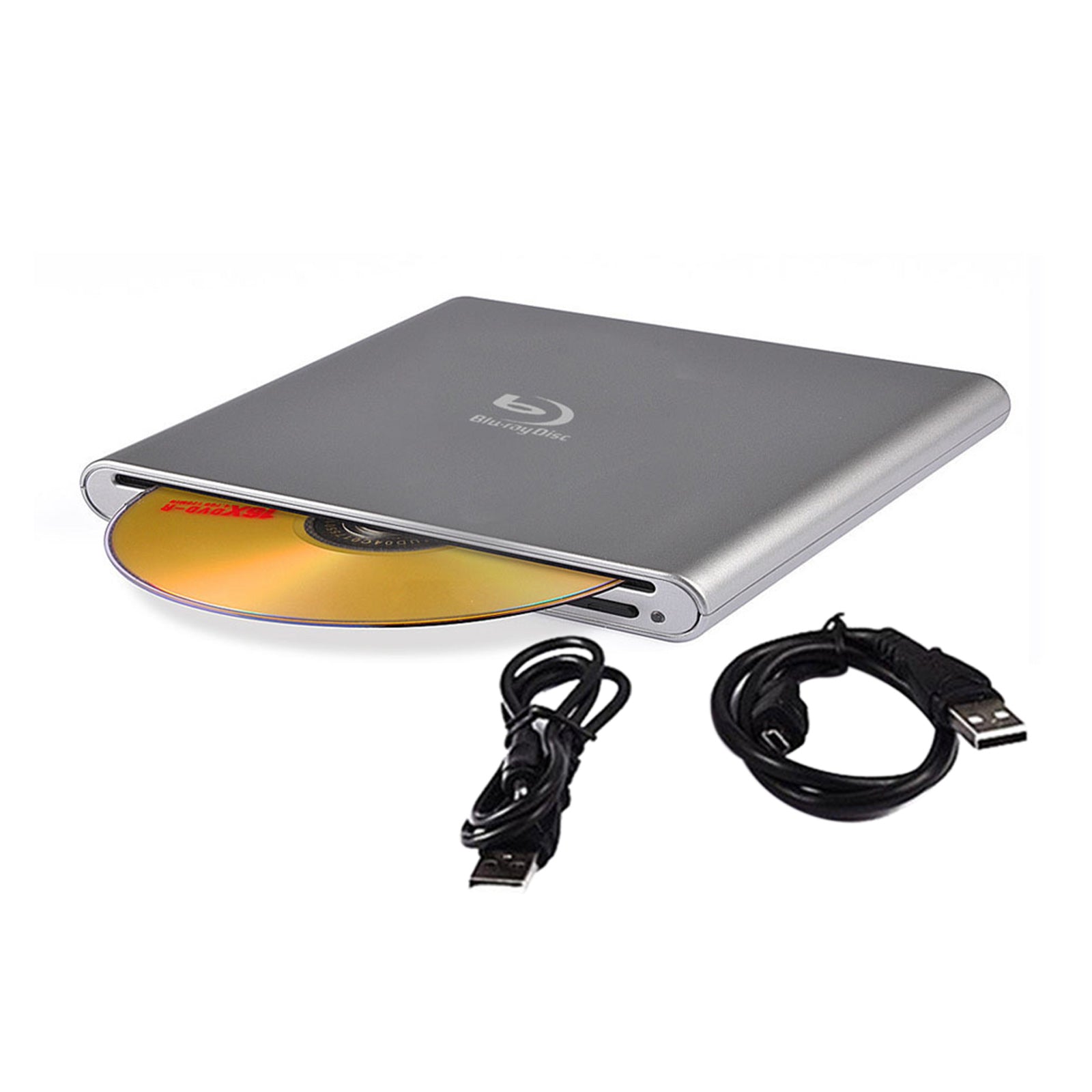 4K Genuine Bluray Burner External USB 3.0 Player BD DVD CD Recorder Cable Drive