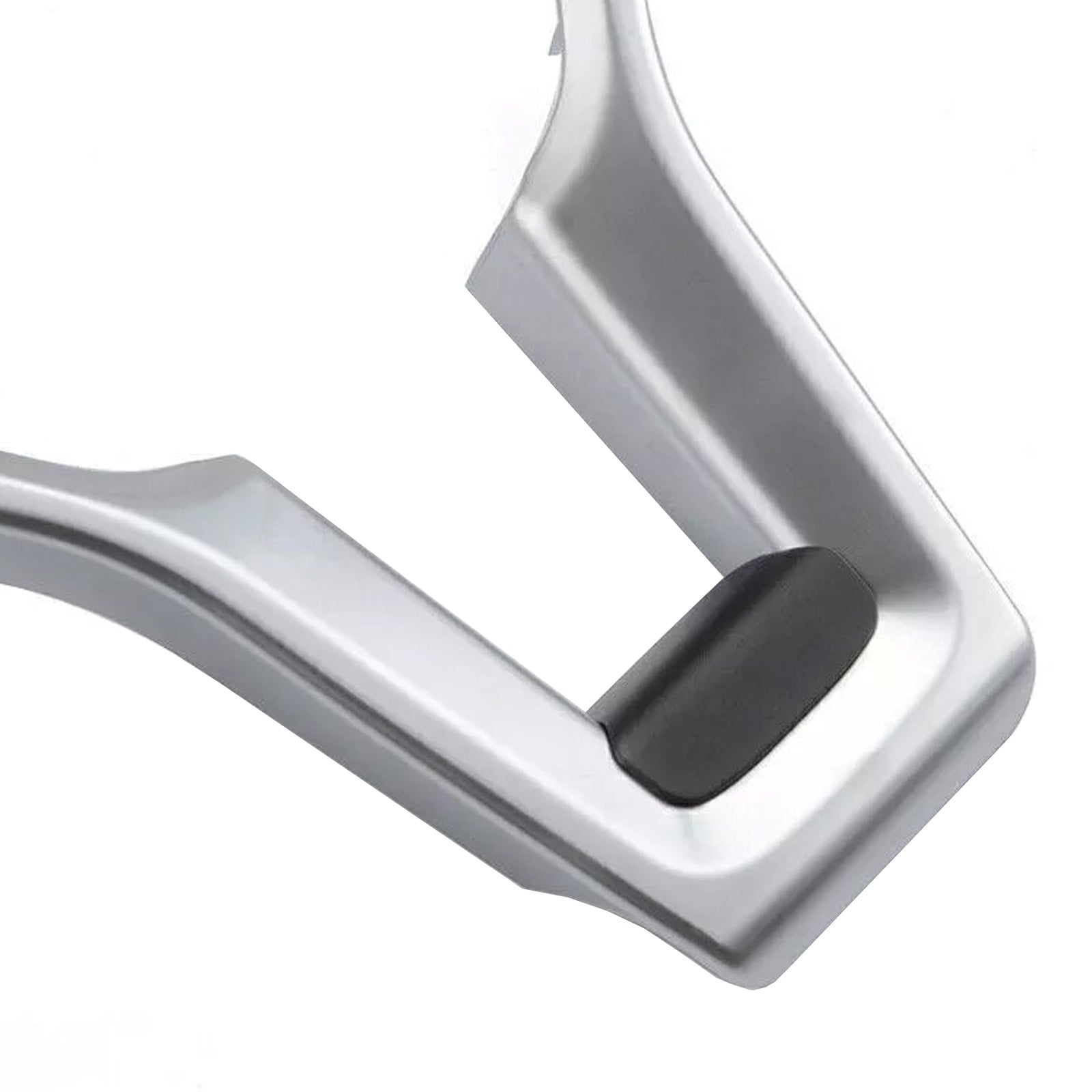 Silver Chrome Steering Wheel Trim Cover For Mercedes Benz W204 W207 W212 C-Class