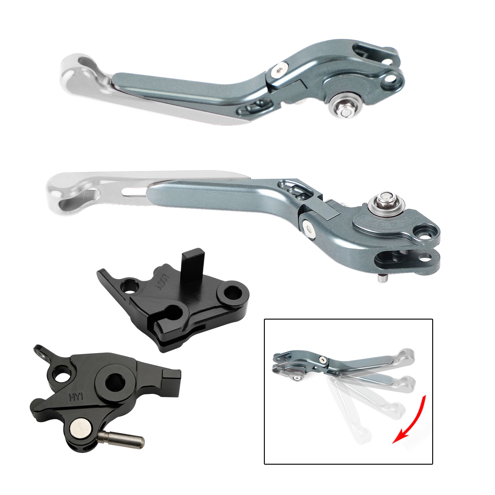 Adjustable Clutch Brake Lever fit for CFMOTO 400NK 650NK 650MT 650GT 2020-21