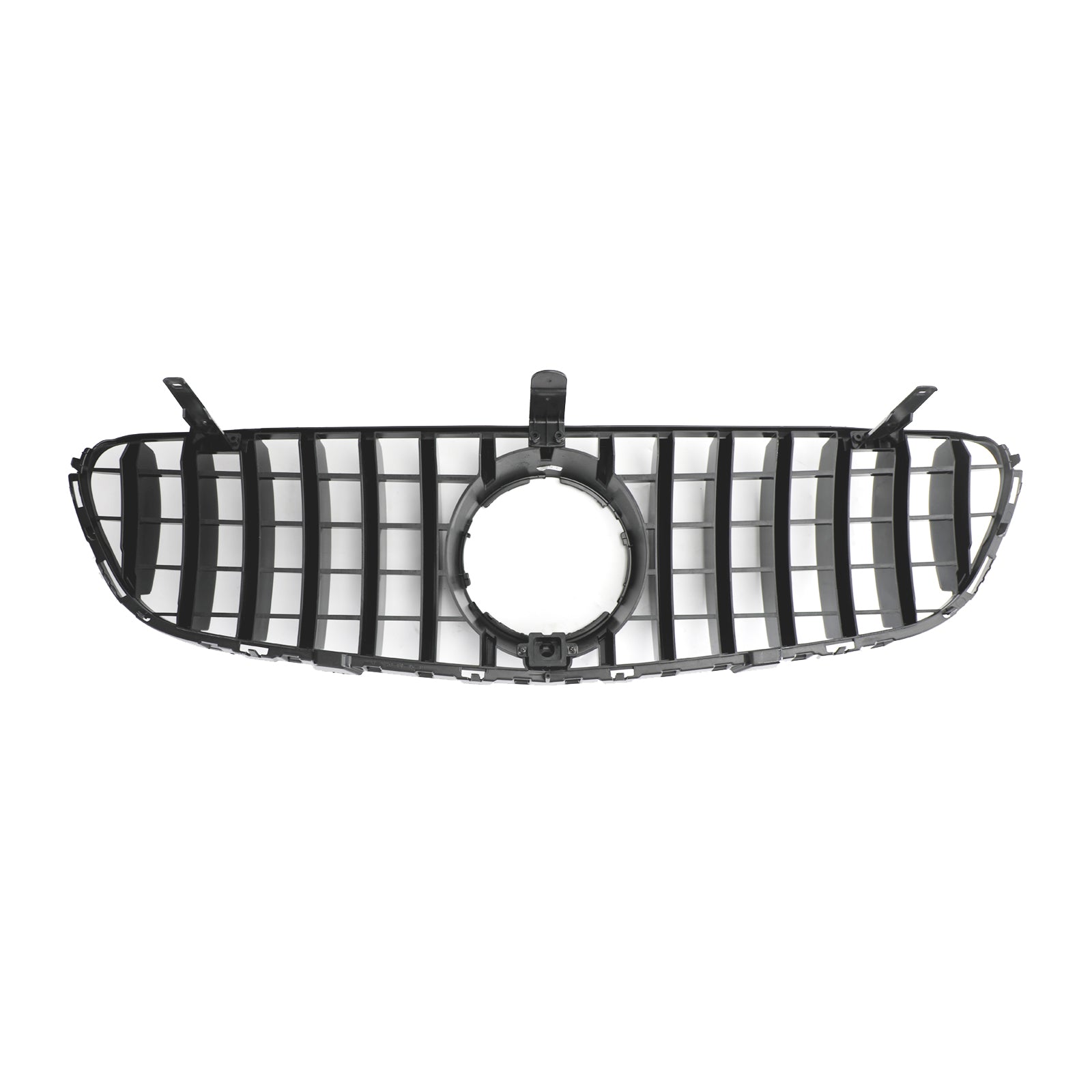 Front Bumper Grille Grill Fit Mercedes Benz GLC X253 C253 2015-2019 Gloss Black