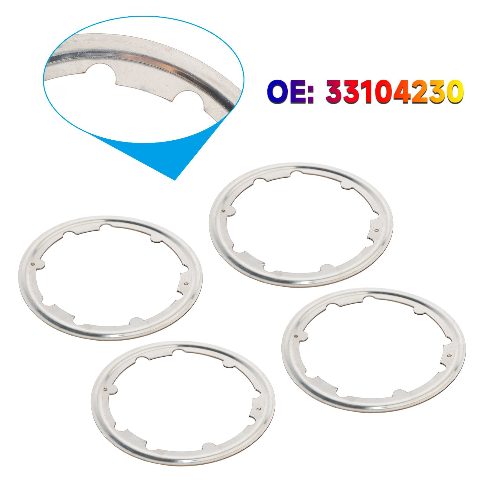 4℅ Exhaust Gasket 3104230 3101917 for Cummins ISX Engines