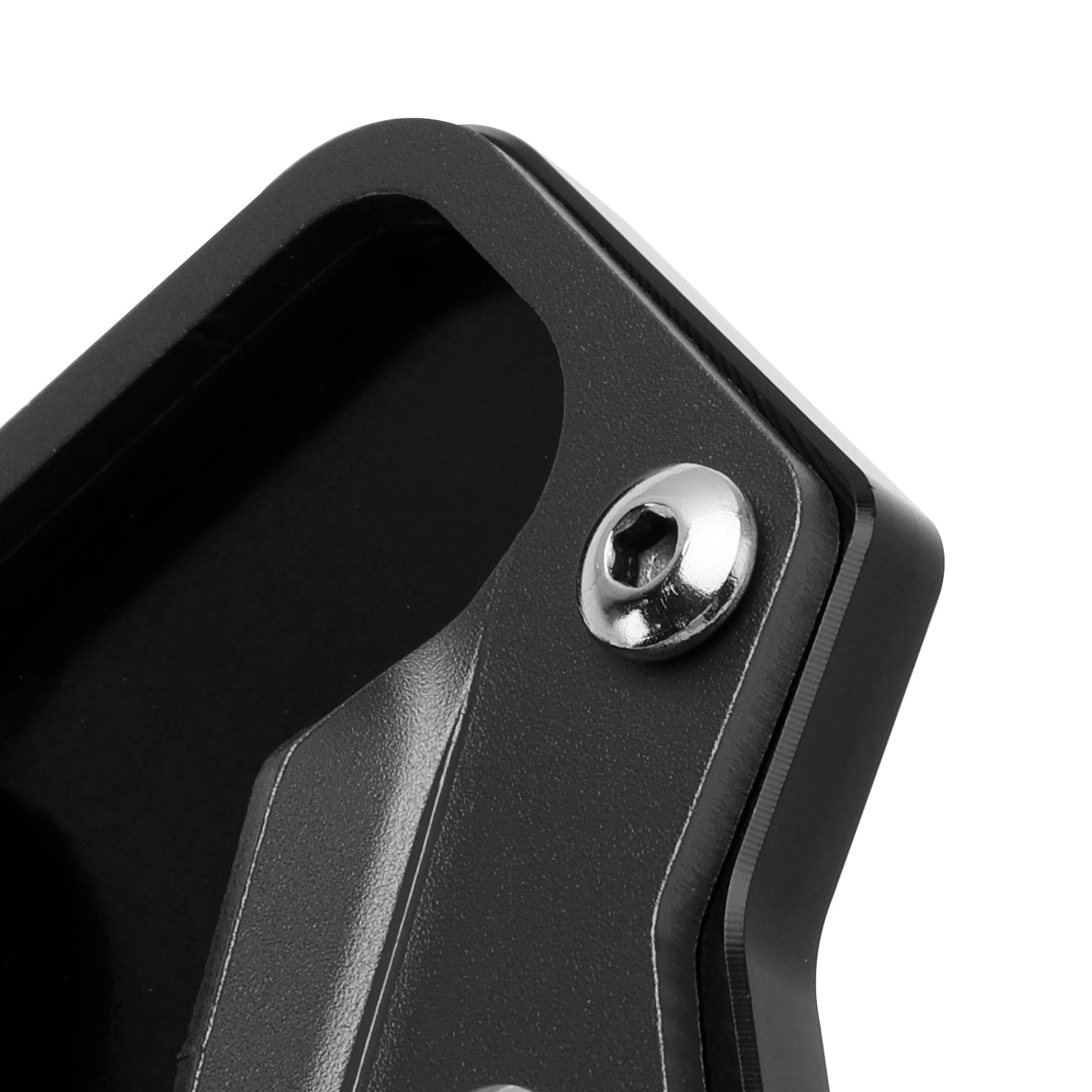 Tiger 800/xc/xca/xr/xrt 2010-2020 XCX 18-20에 맞는 킥 스탠드 확대 플레이트 패드