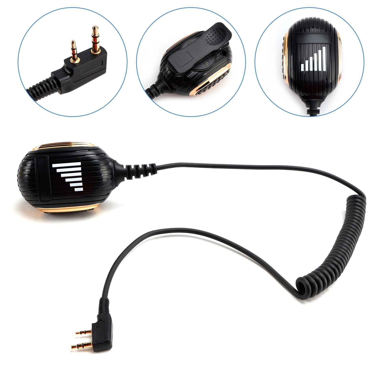 K-SM26 Microphone Speaker for TK-220 TH-F6 RPU499A KG669 TG-2AT PX333 LT-3288